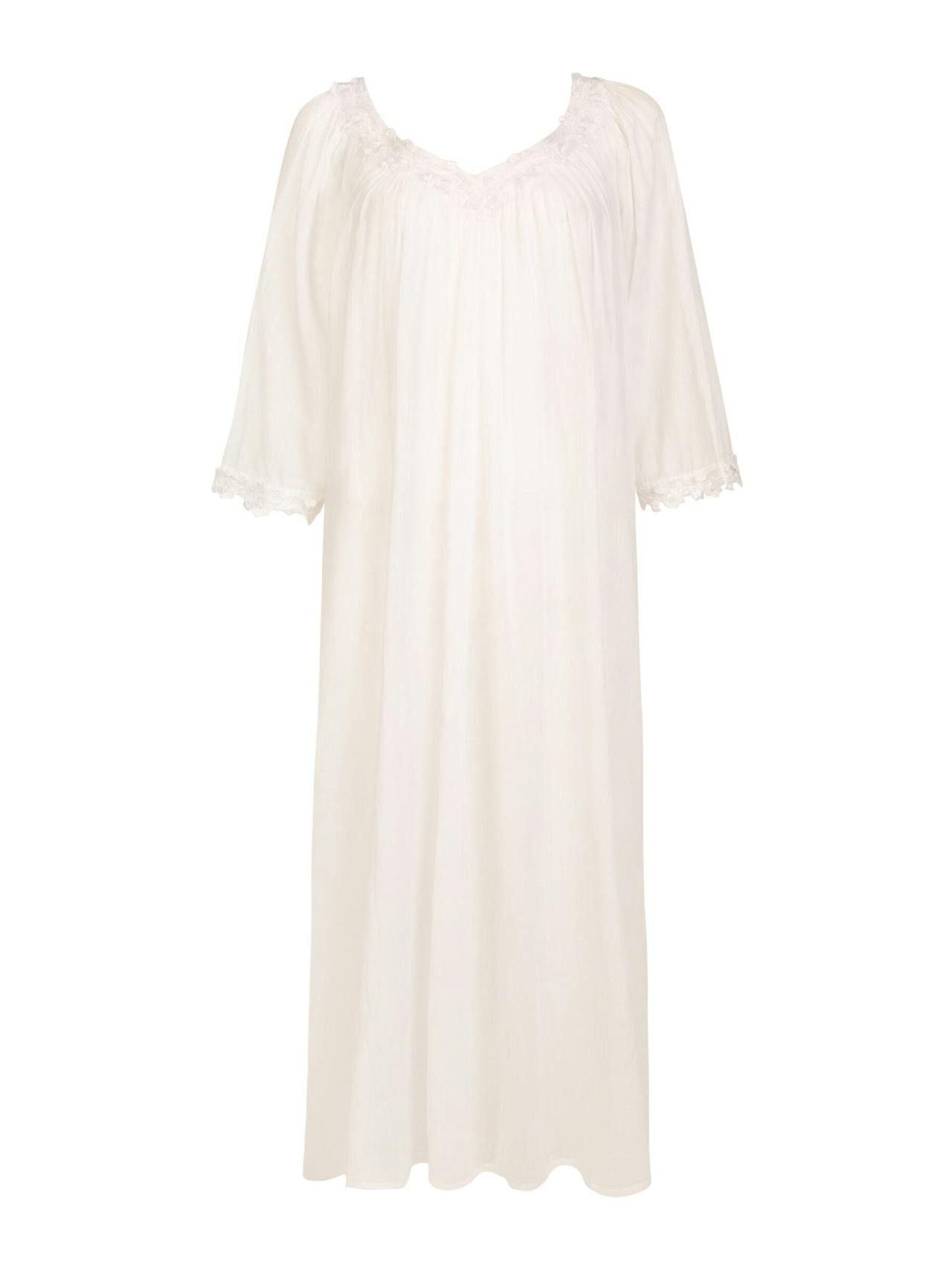 Cotton full length Julia nightdress
