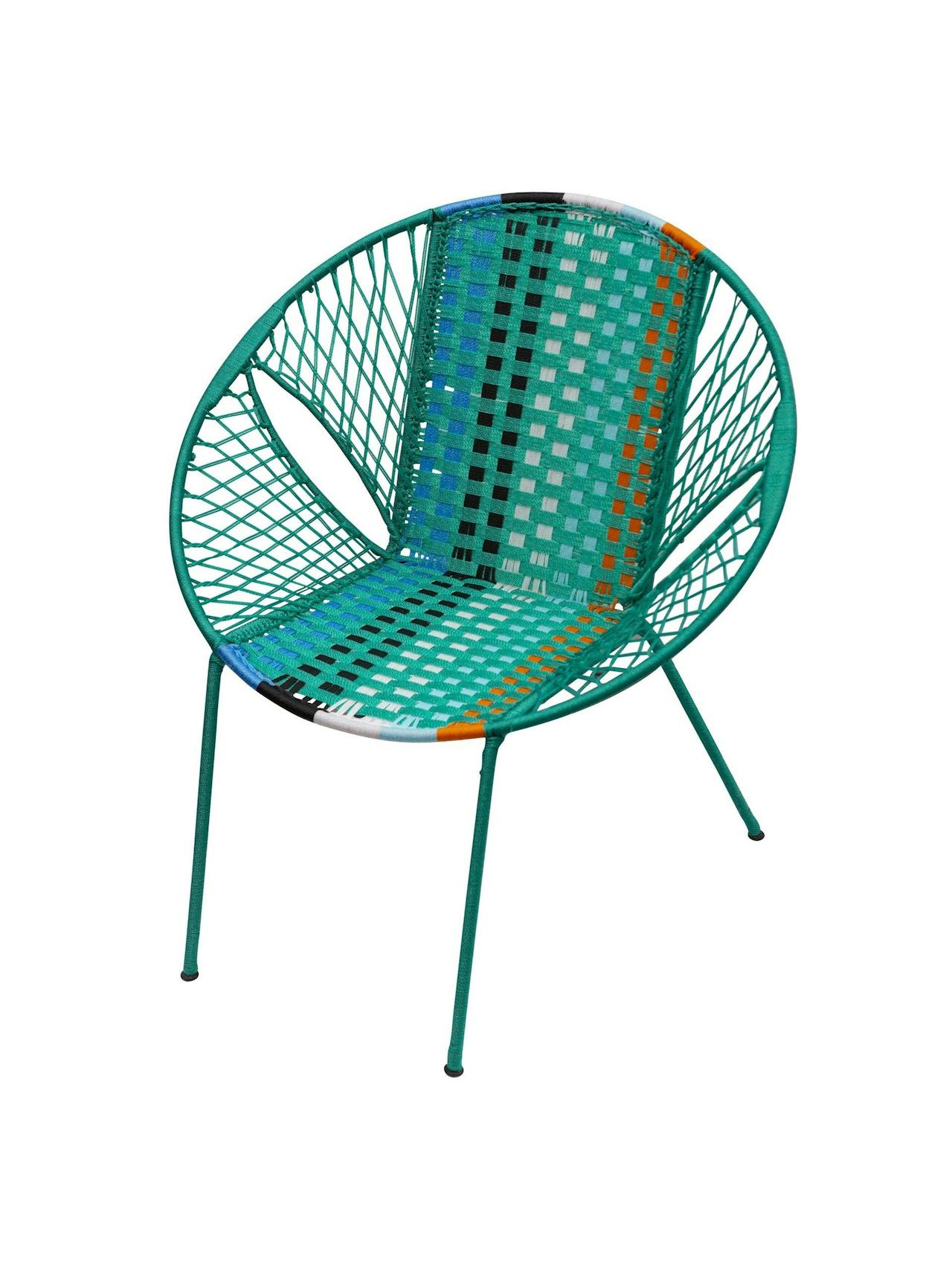 Turquoise green Dakar deck chair