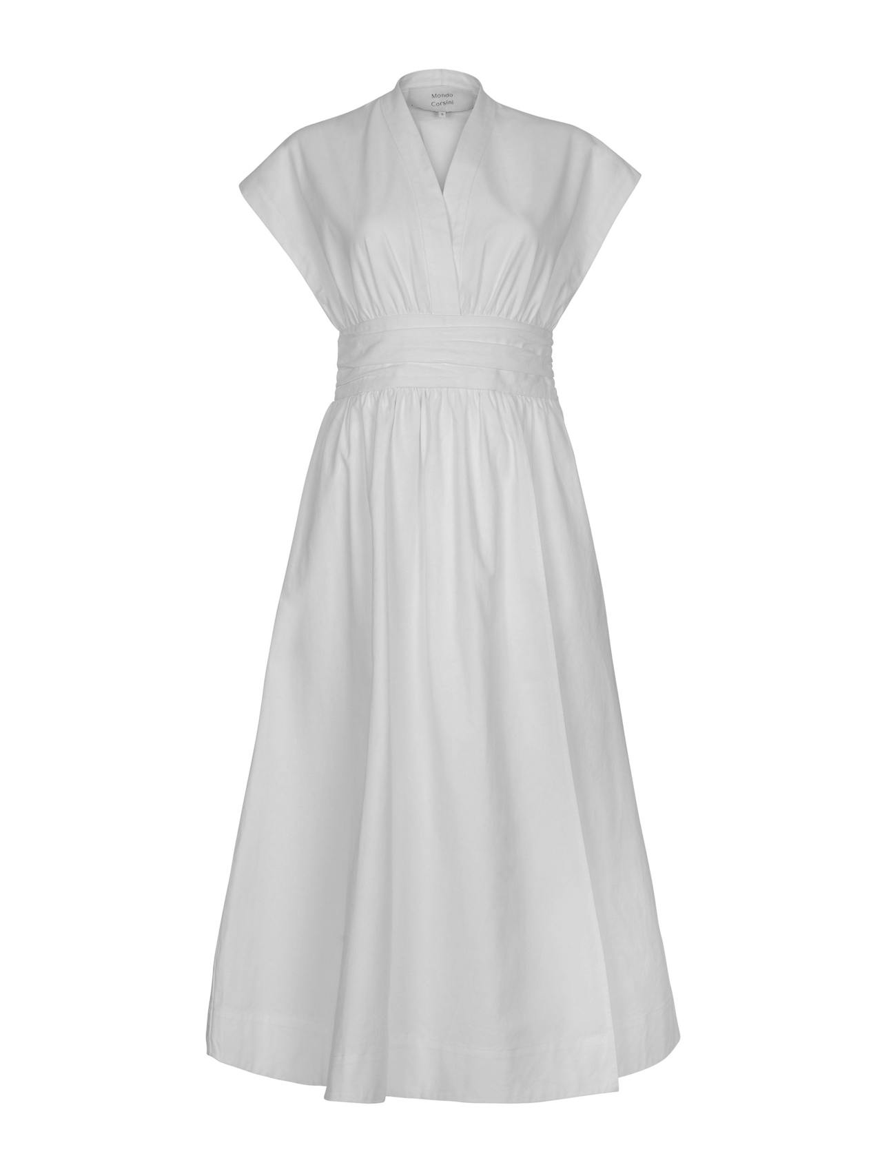 Georgia pearl cotton twill dress