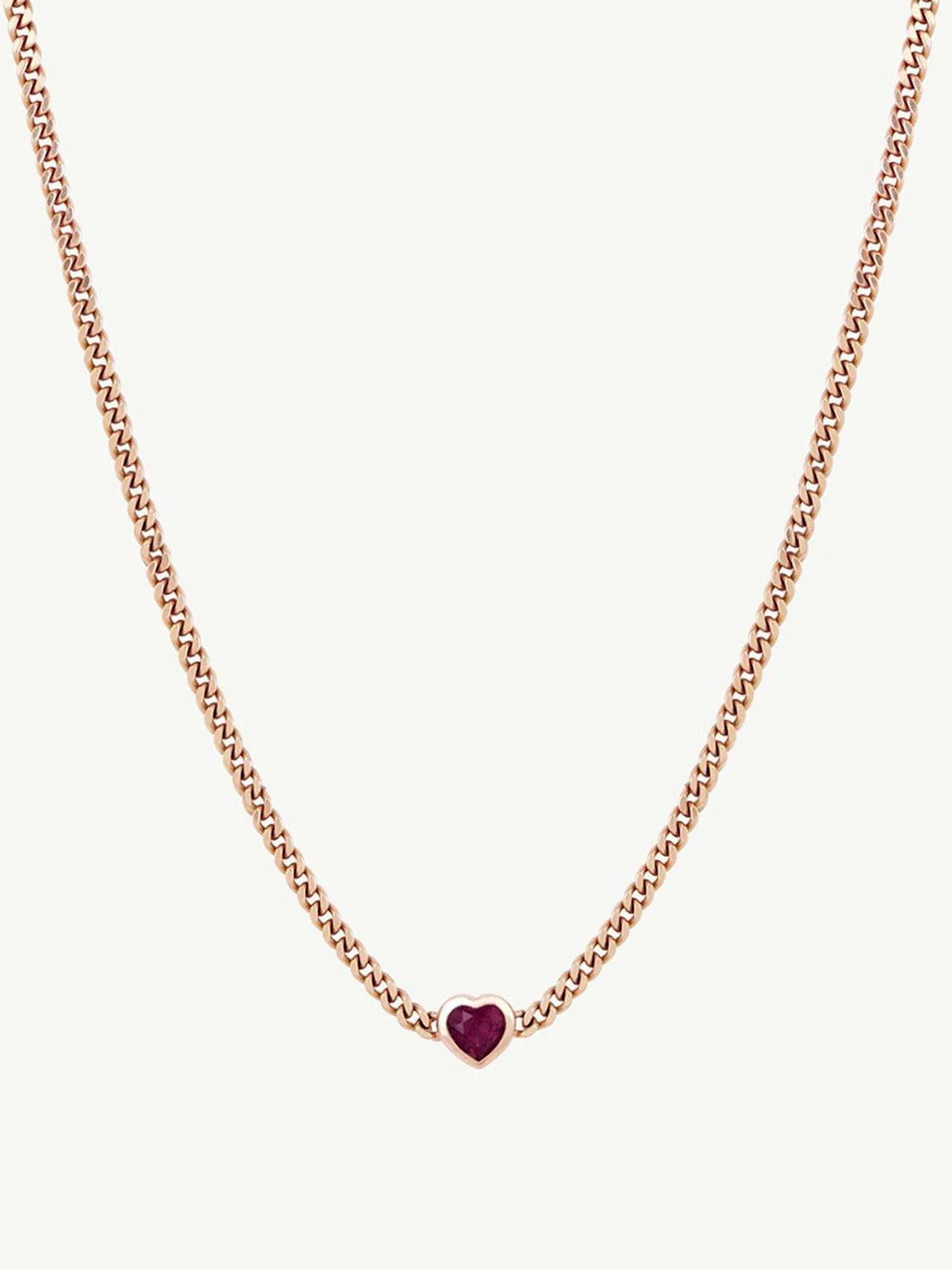 Charlotte's heart necklace