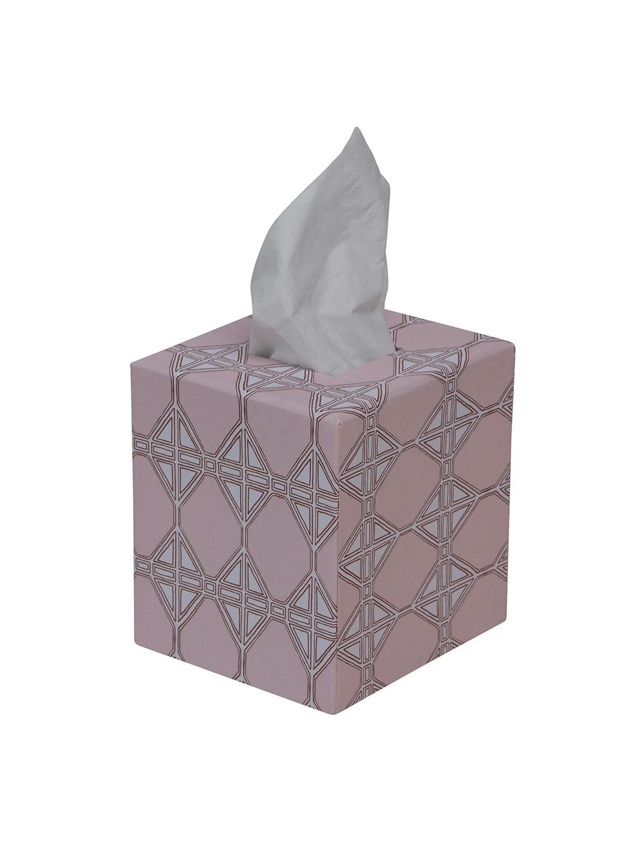 Romarong the pink pales tissue box cover