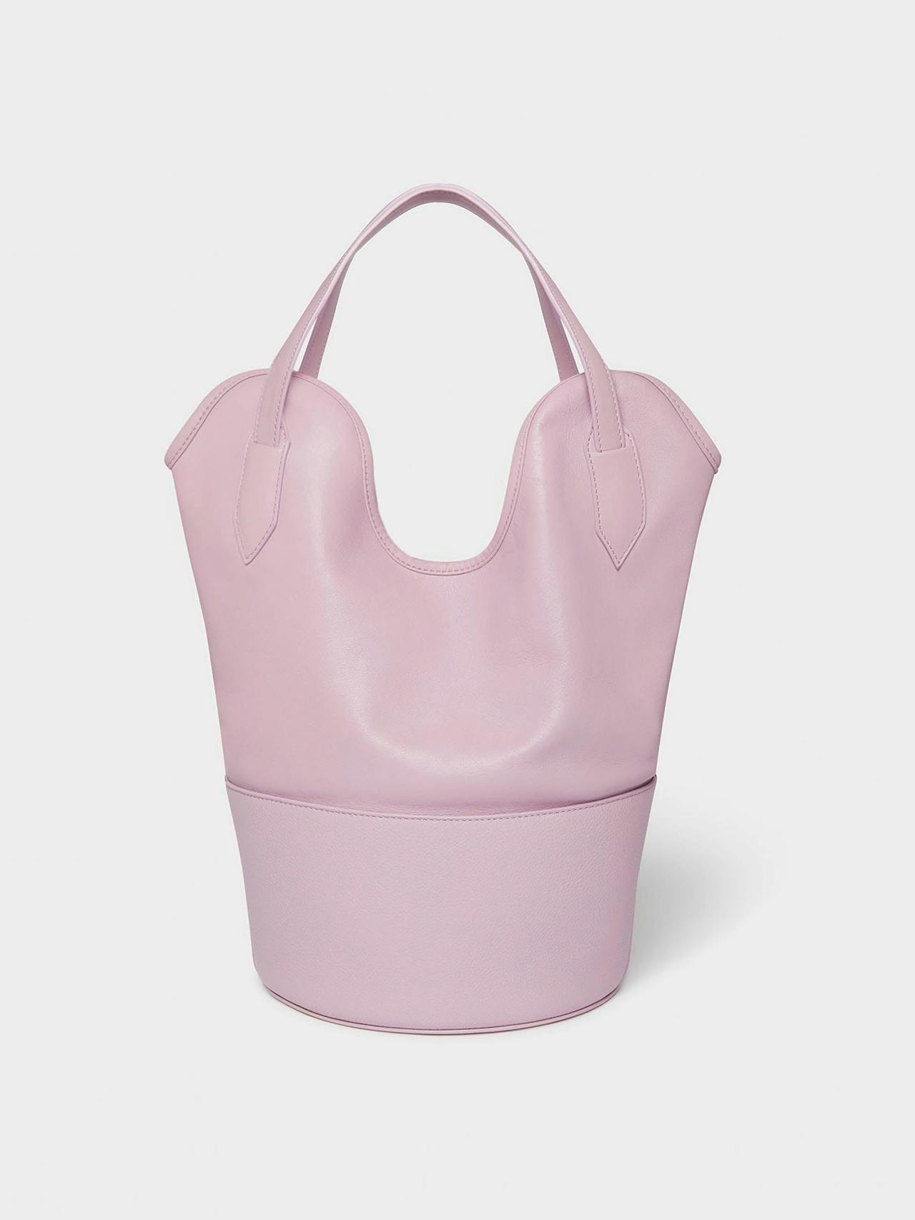 Lavender small Ray bucket bag