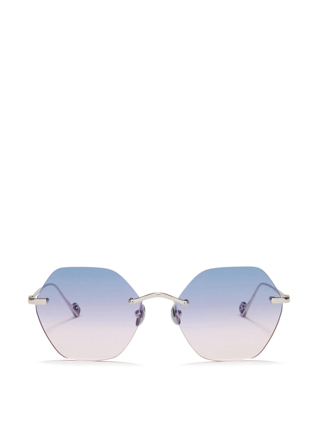 Silver Newport sunglasses
