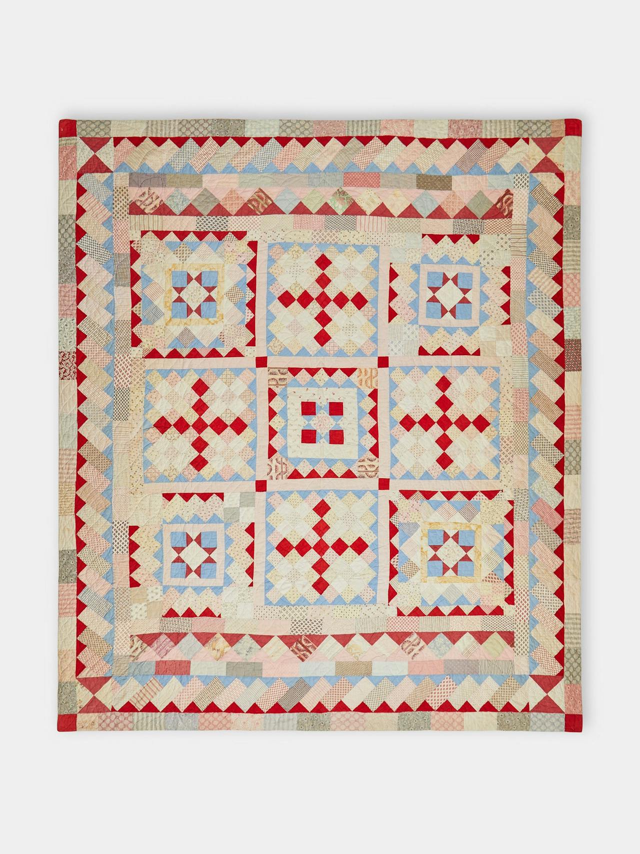 Victorian patchwork quilt