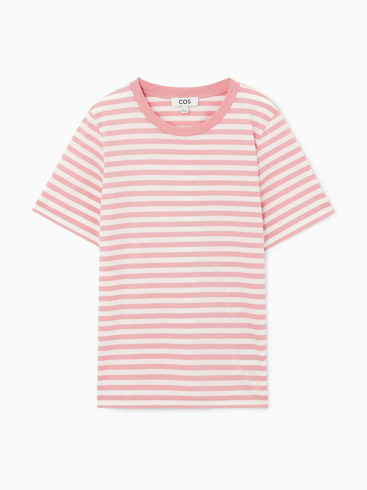 Striped pink t-shirt