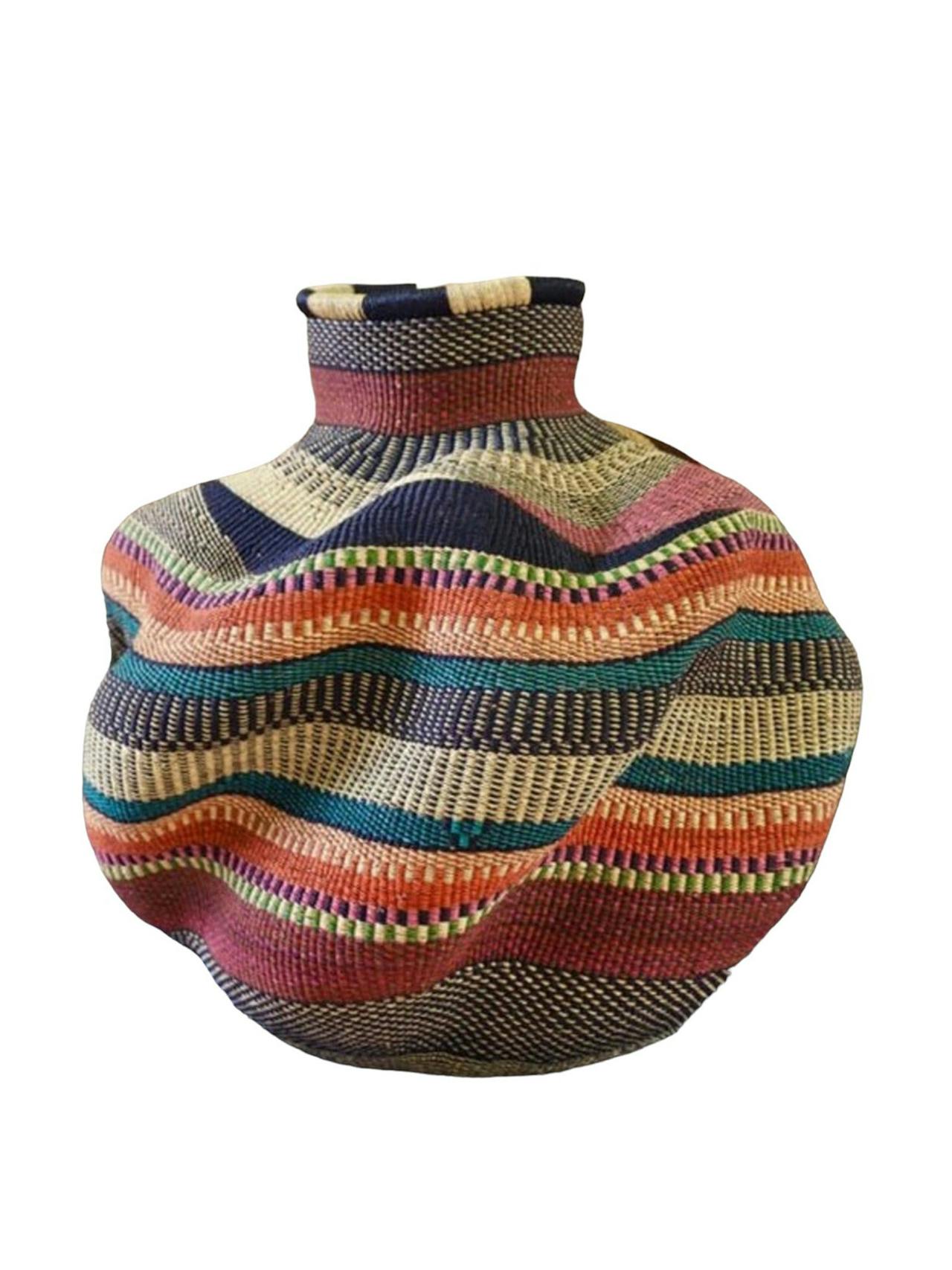 Woven flower pot basket