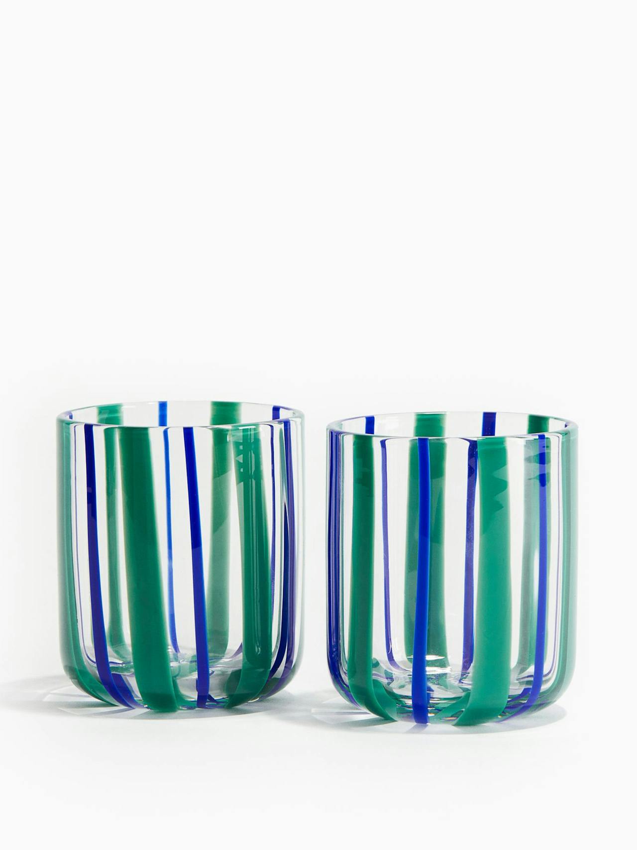 Patterned tumblers (set of 2)