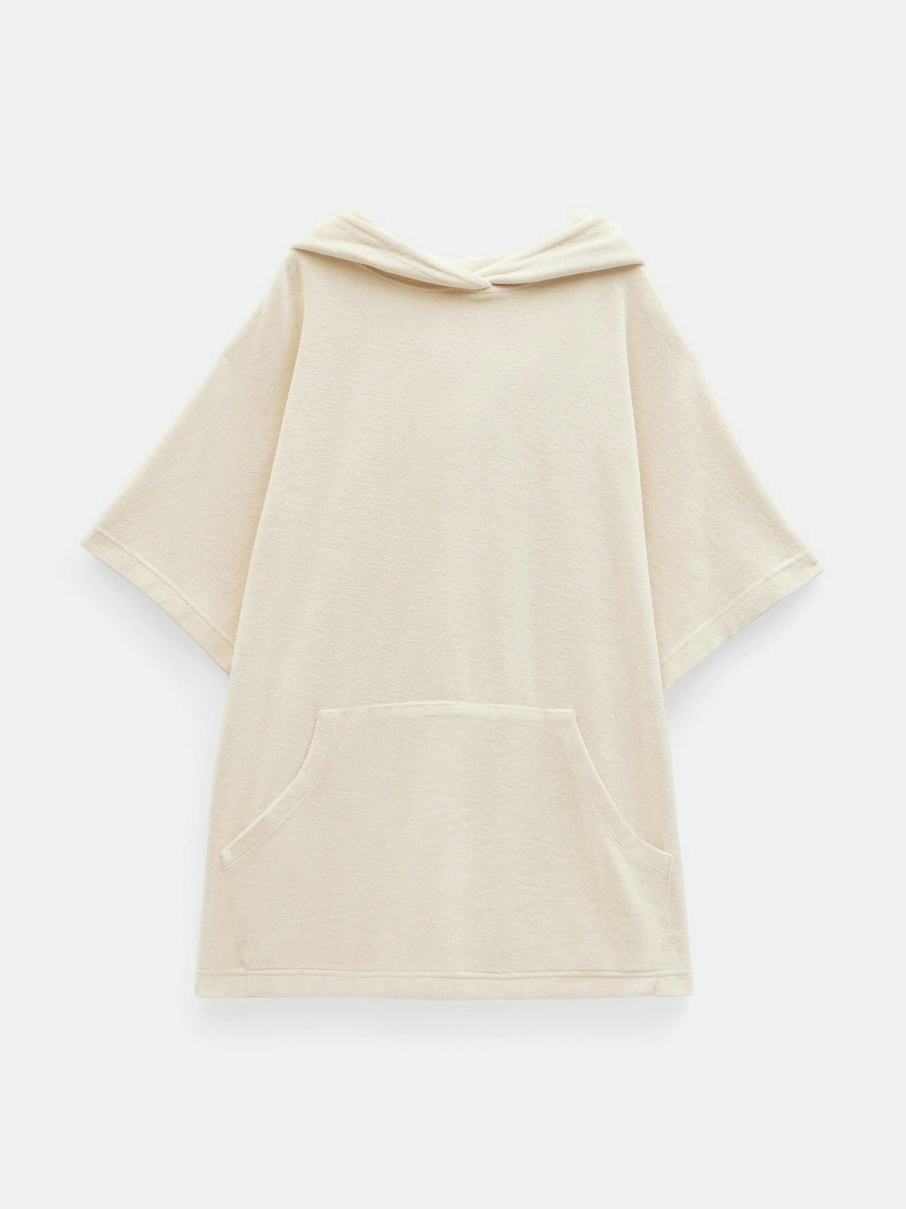 Taylah relaxed cotton towelling hoodie