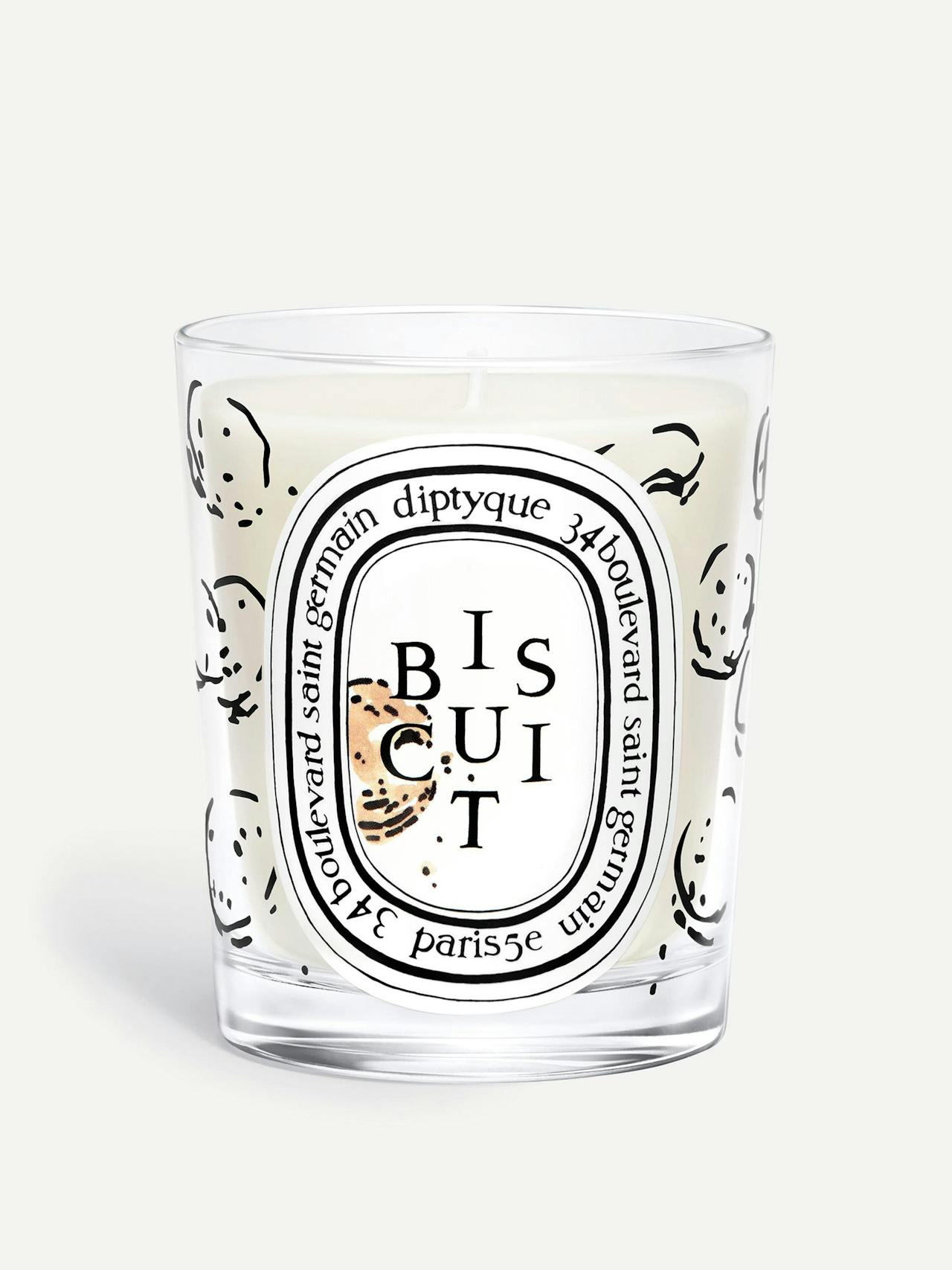 Biscuit scented candle