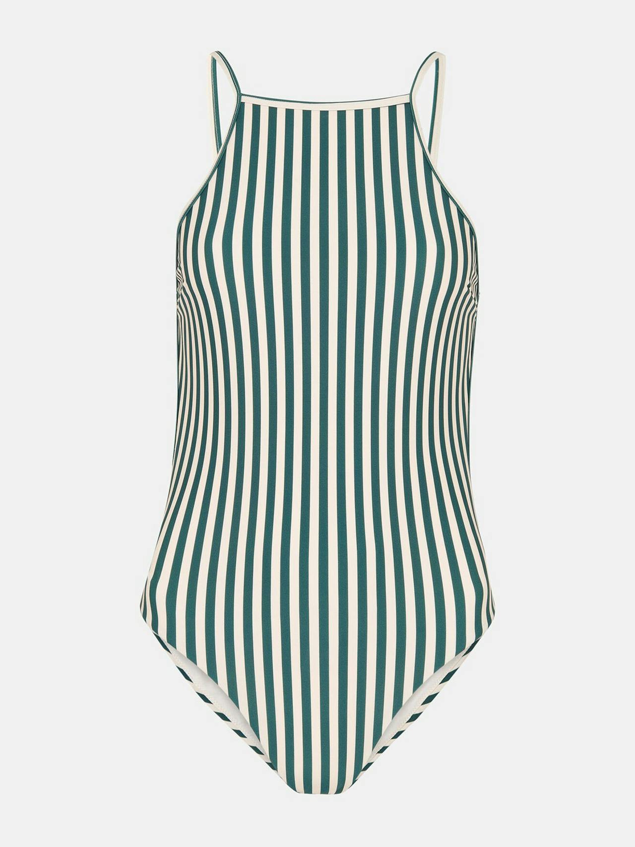 Stripe swimsuit