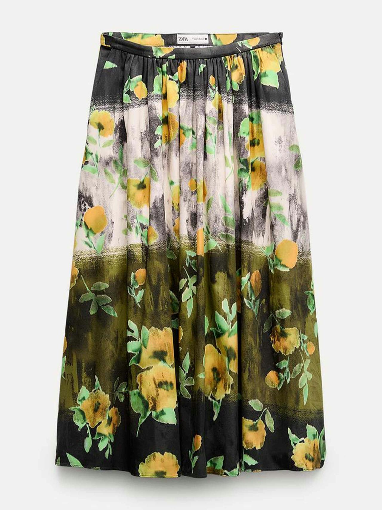 ZW Collection floral print skirt