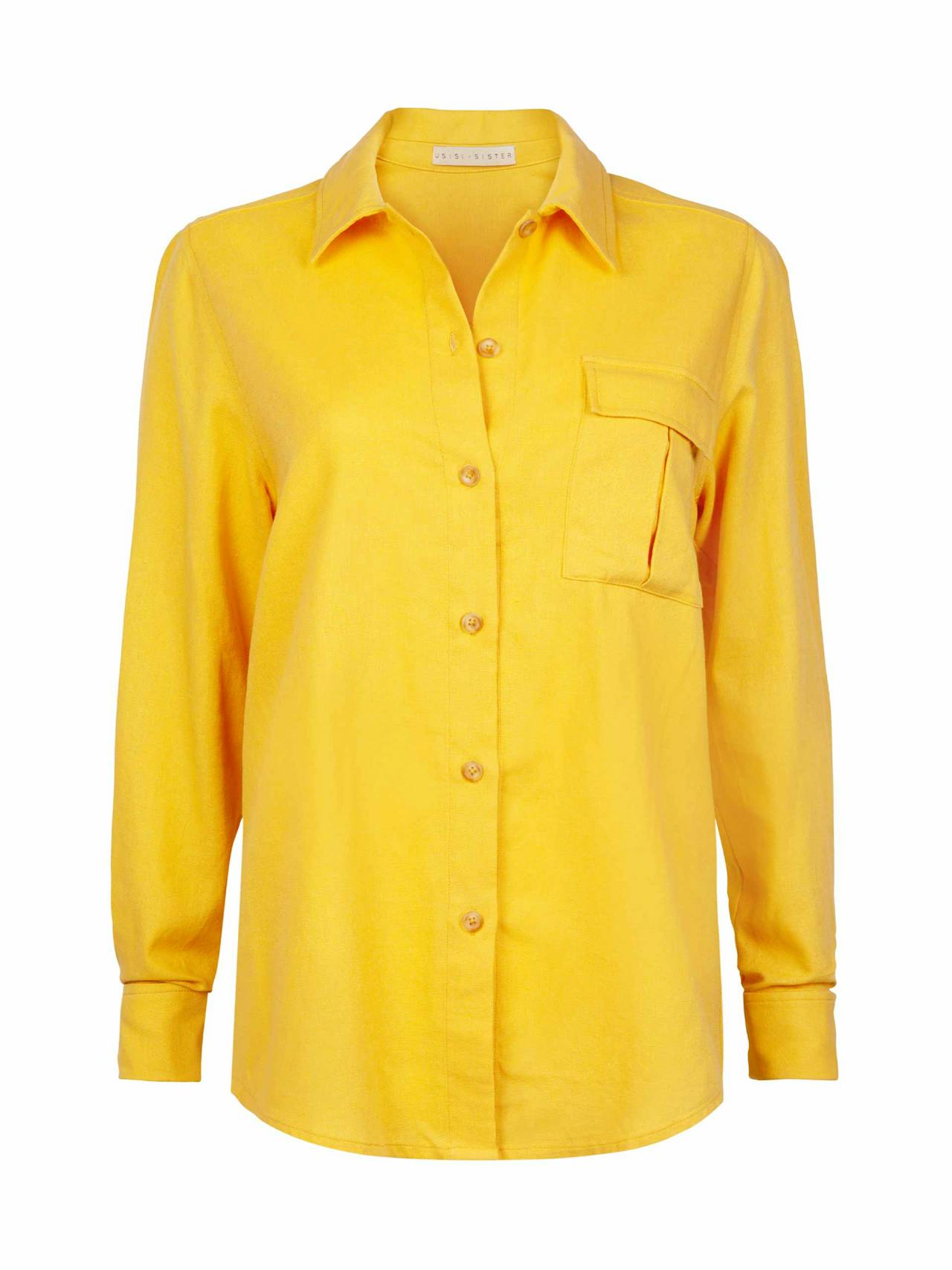 Yellow mia shirt