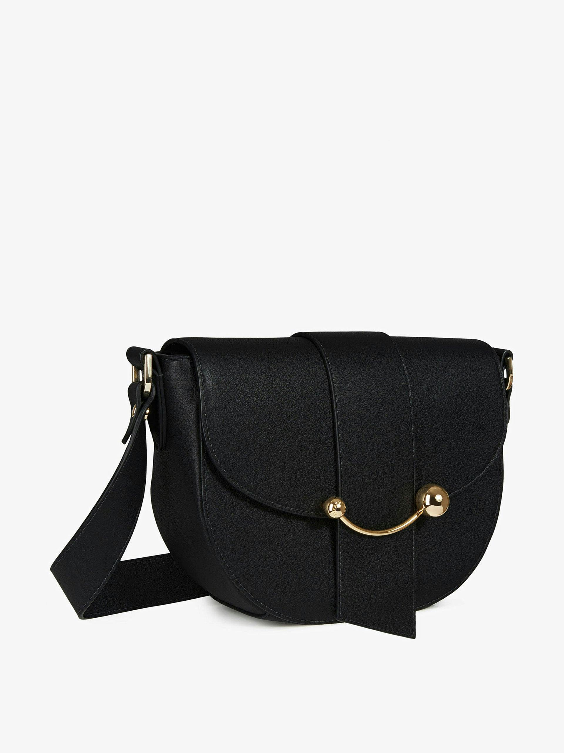 Black Crescent satchel bag
