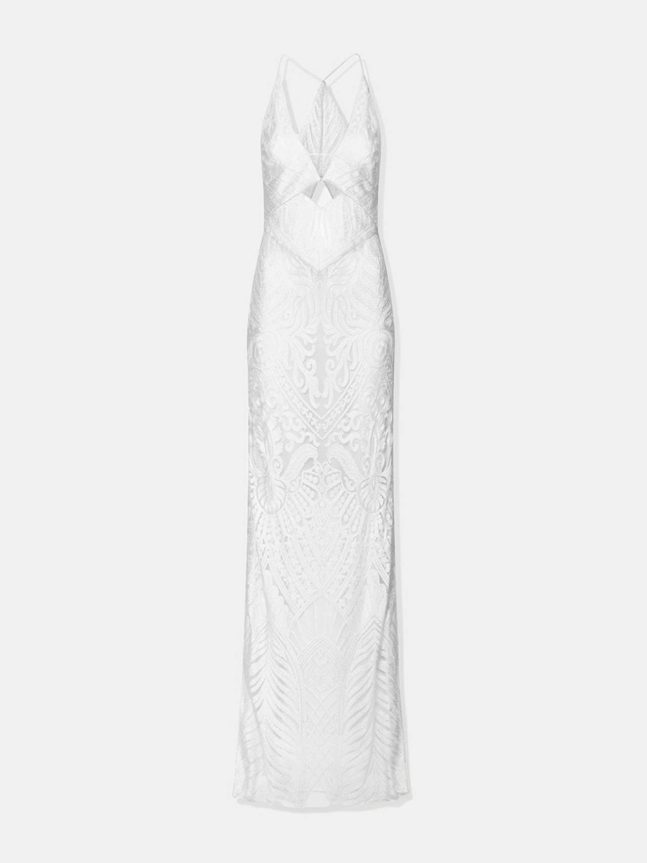 Borghese bridal cut out gown