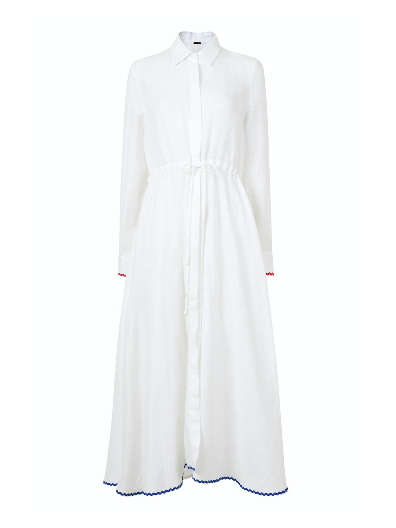 White Amalfi long dress