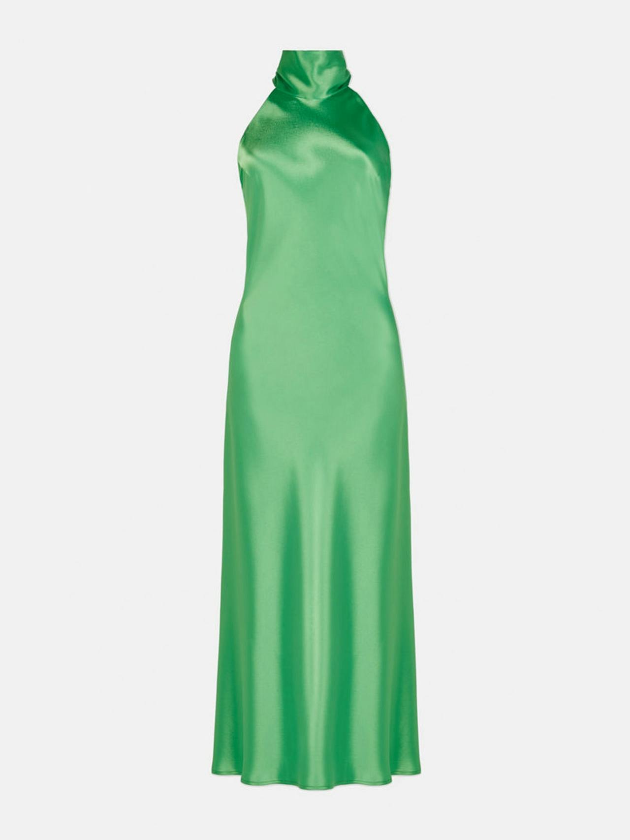 Paris green cropped Sienna dress