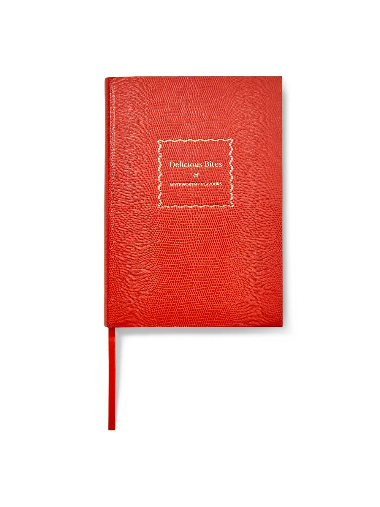 Balu X Noble Macmillan Red recipe journal flame