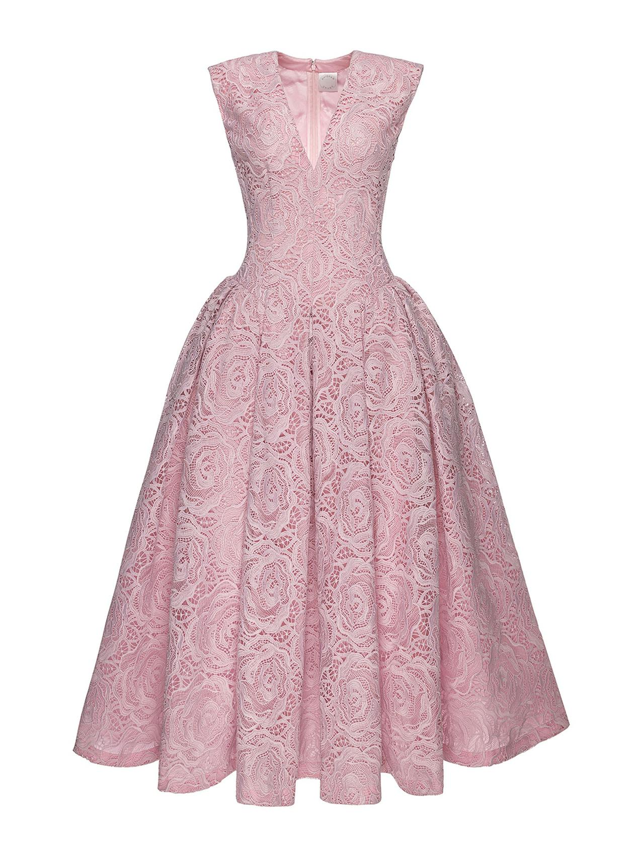 Lilac ice lace Claret dress