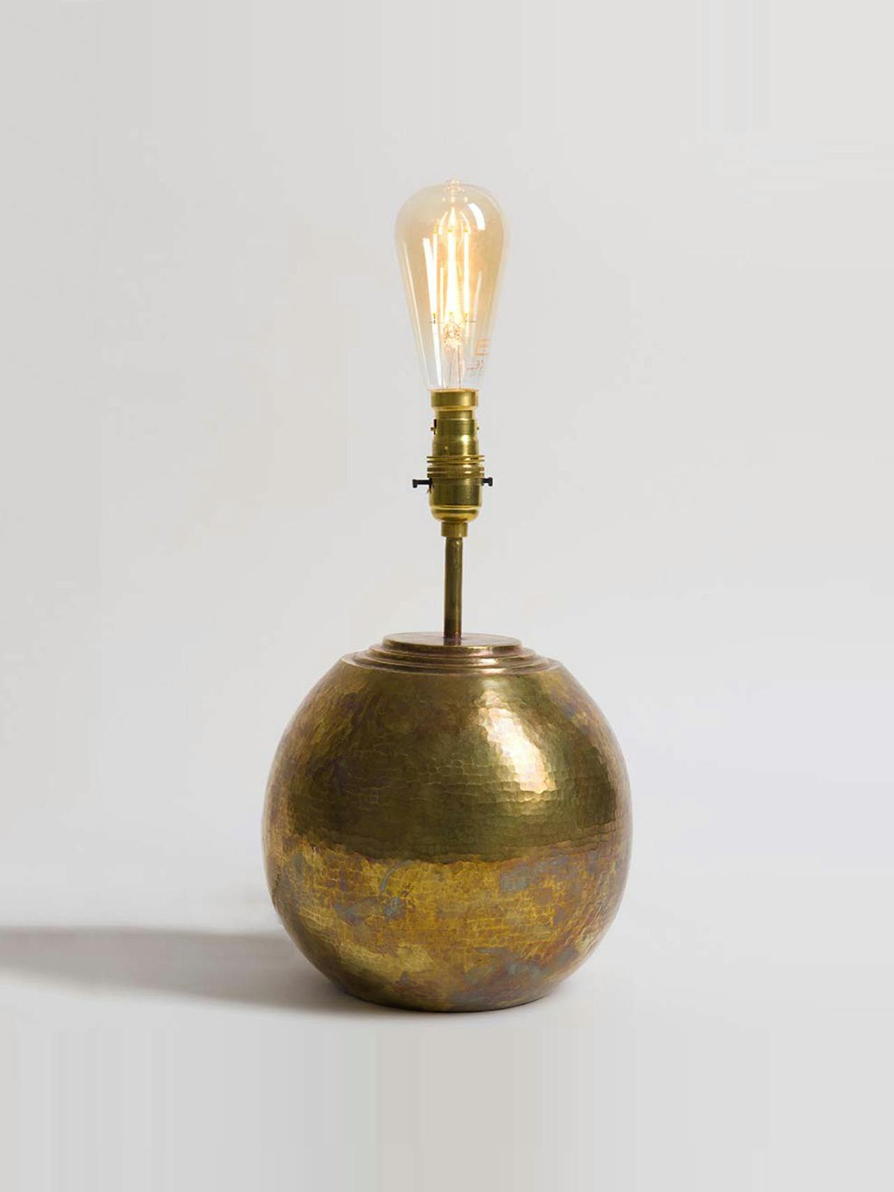 Irrawaddy brass lamp base
