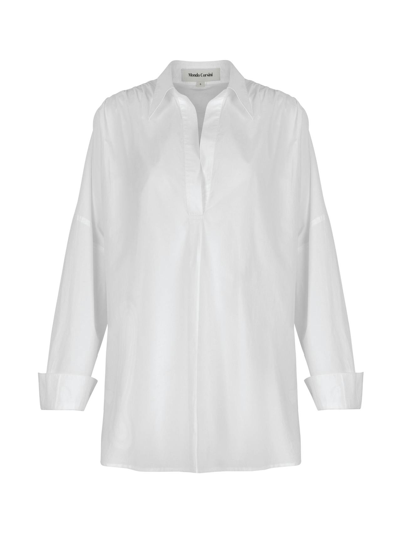 Letizia white cotton shirt