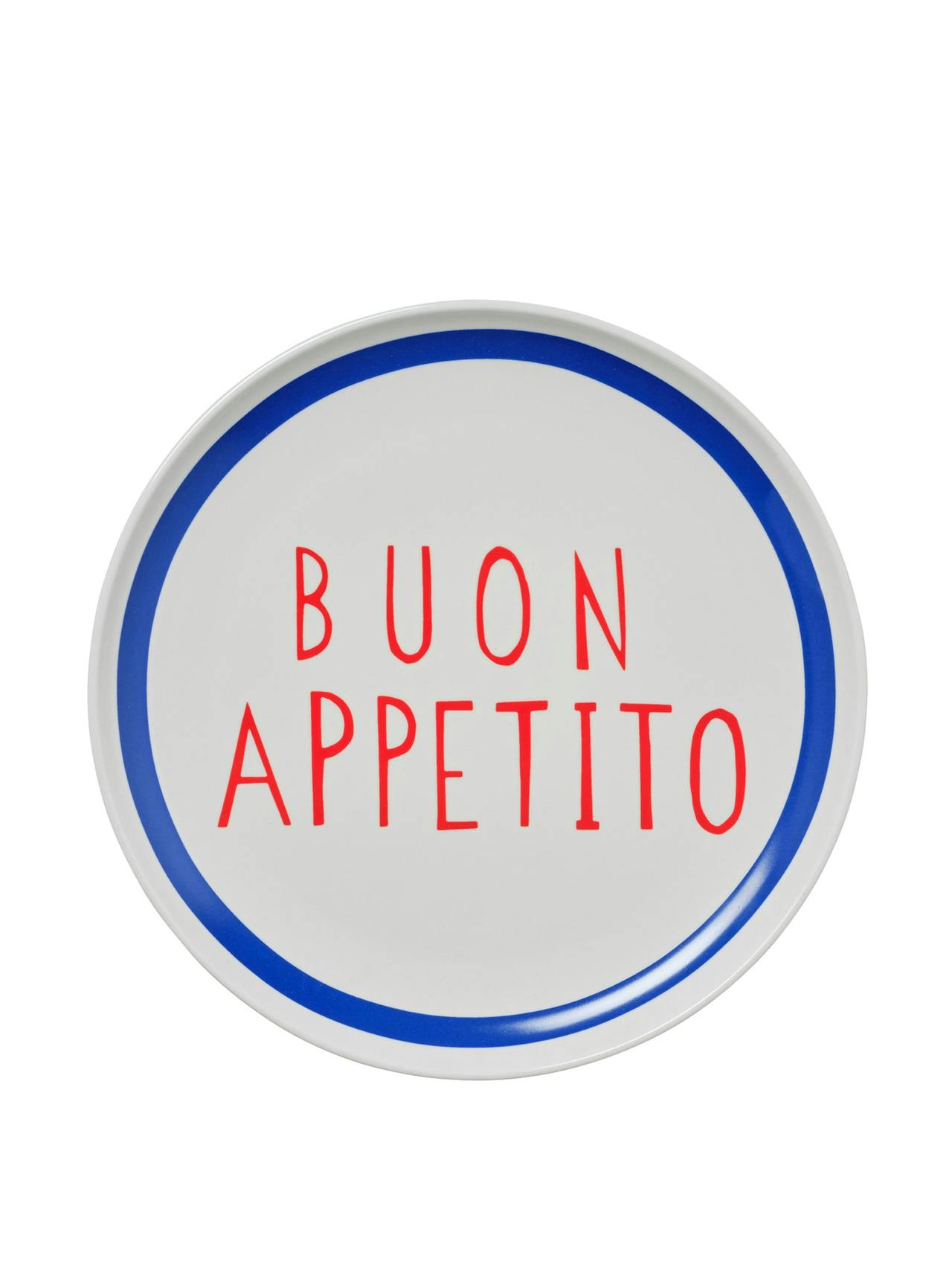 Large Buon Appetito plate