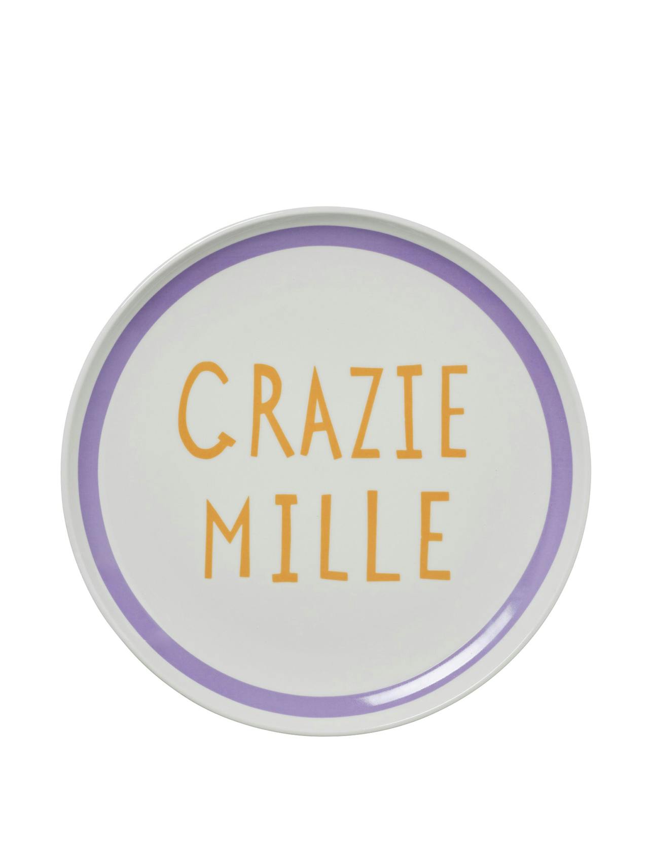 Large Grazie Mille plate