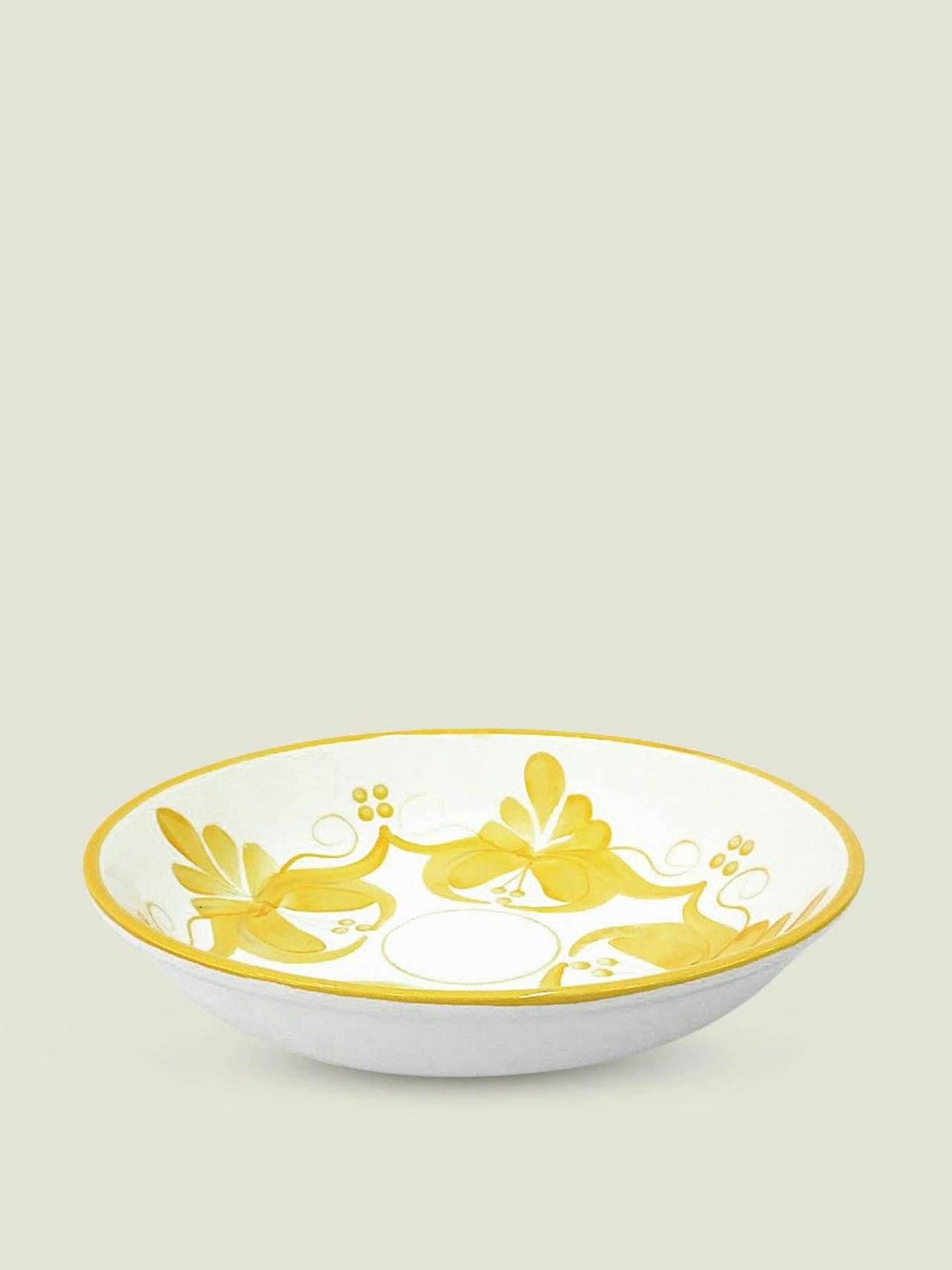 Liliana shallow ceramic serving bowl