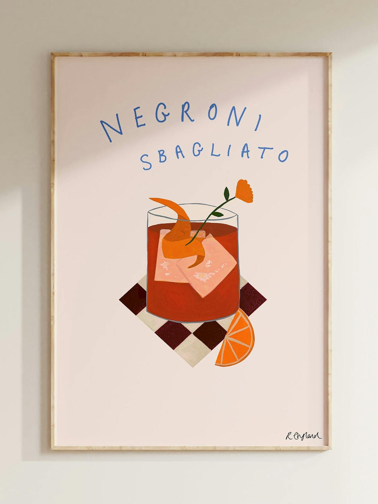 Negroni fine art print
