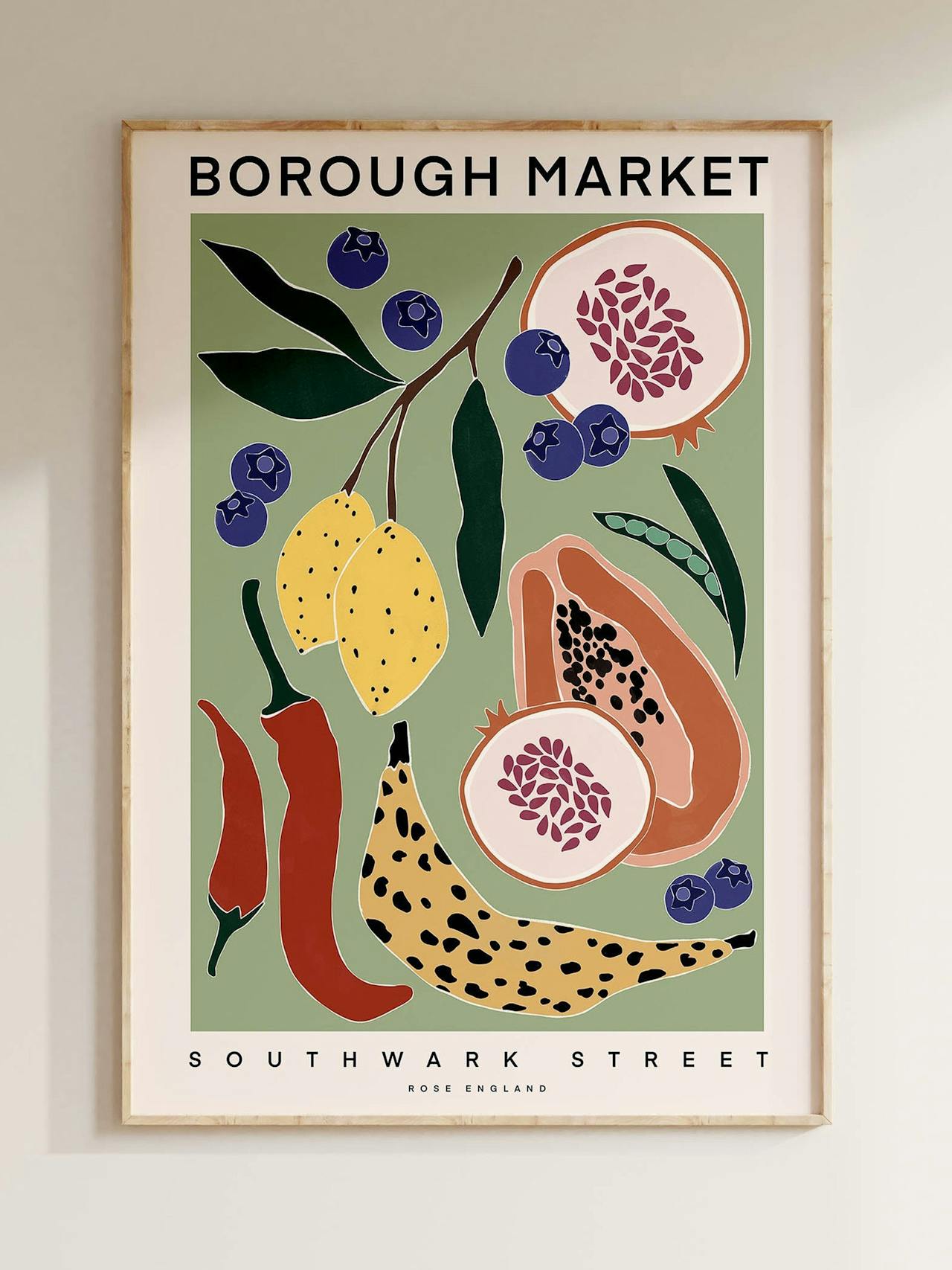 Borough Market fine art print