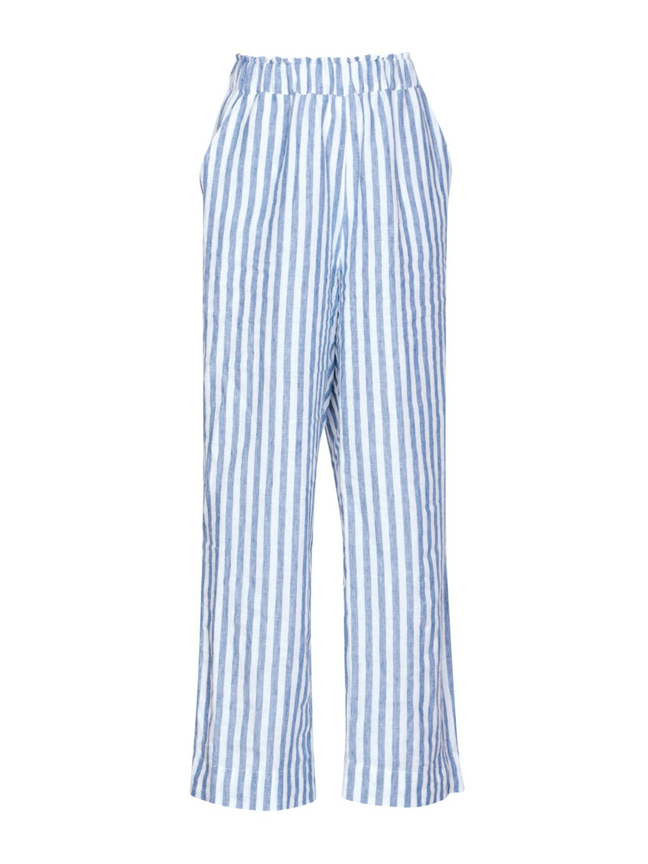 Striped Palermo trousers