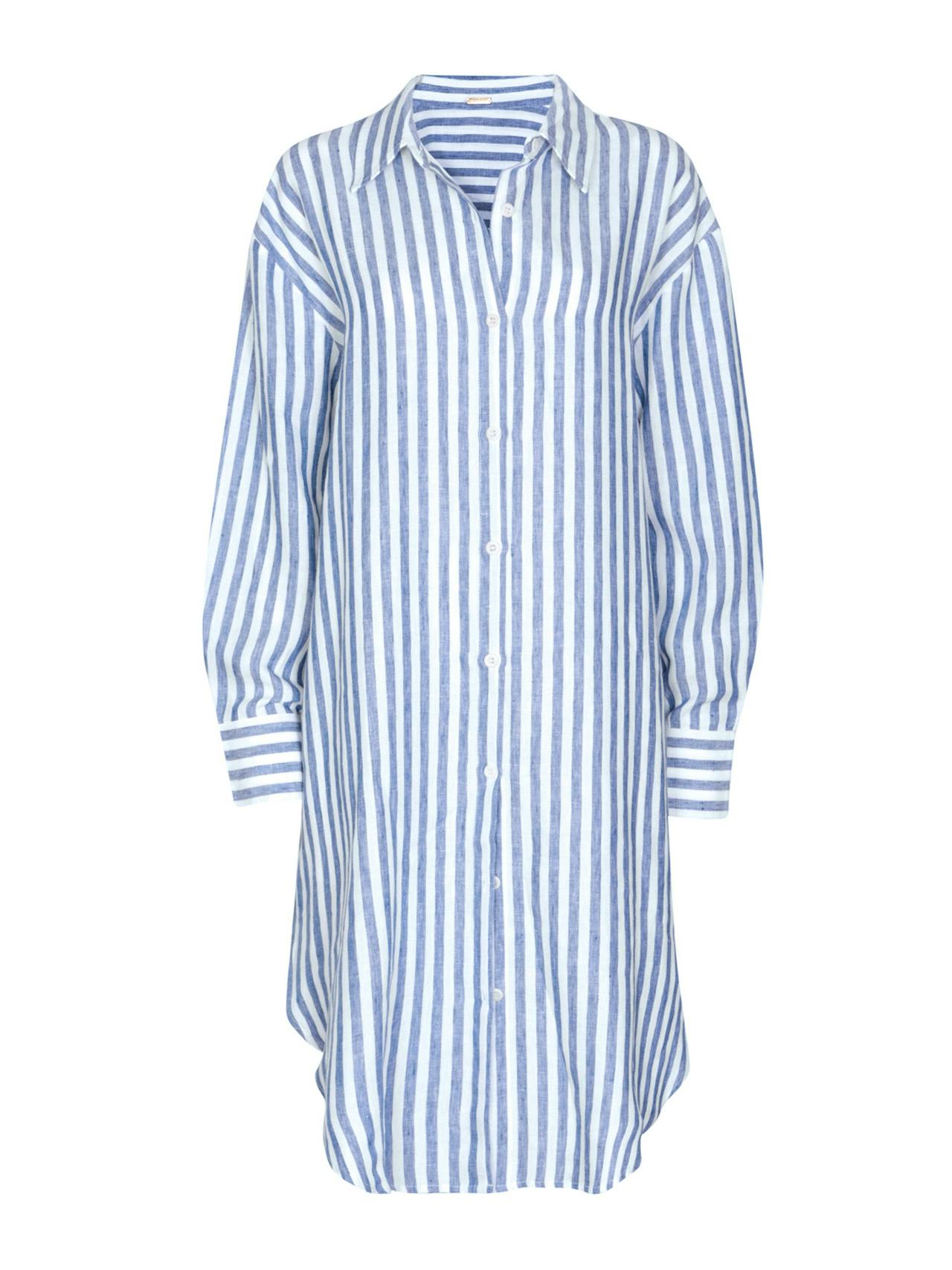 Striped Palermo shirt dress