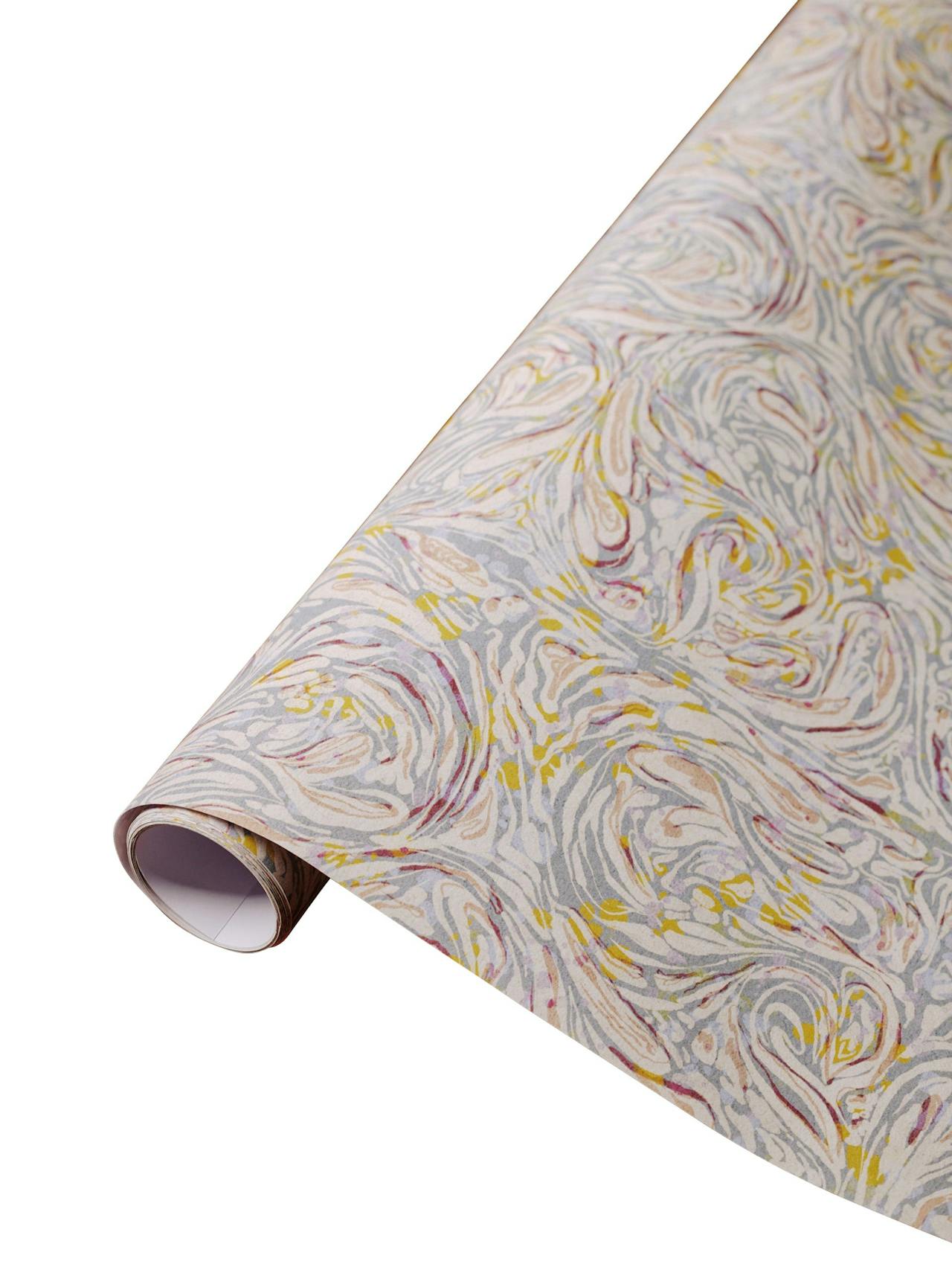 Marble Lavender gift wrap roll