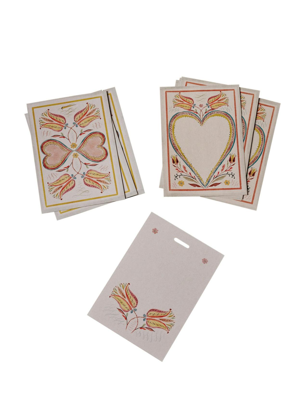 Heart's Delight gift tag and sticker set
