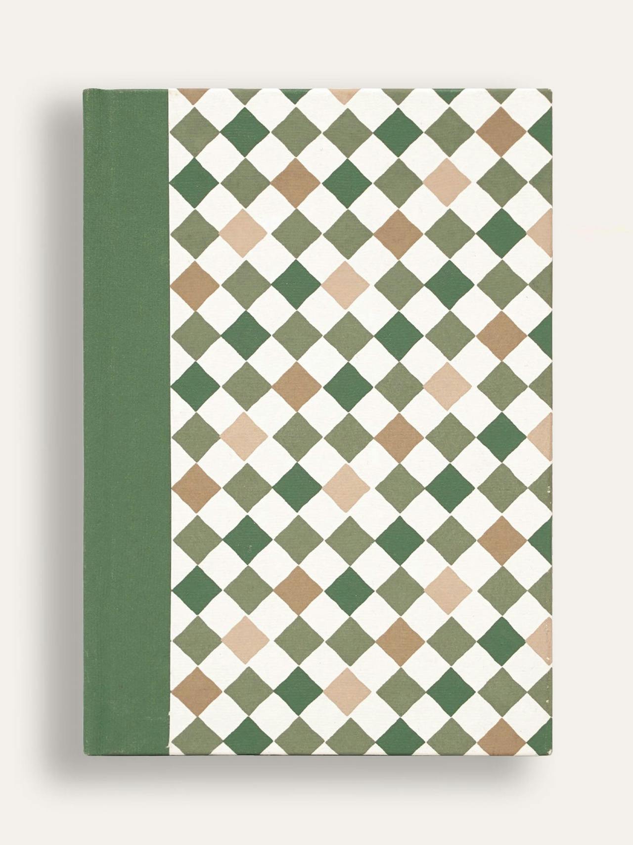 Green Azulejo notebook