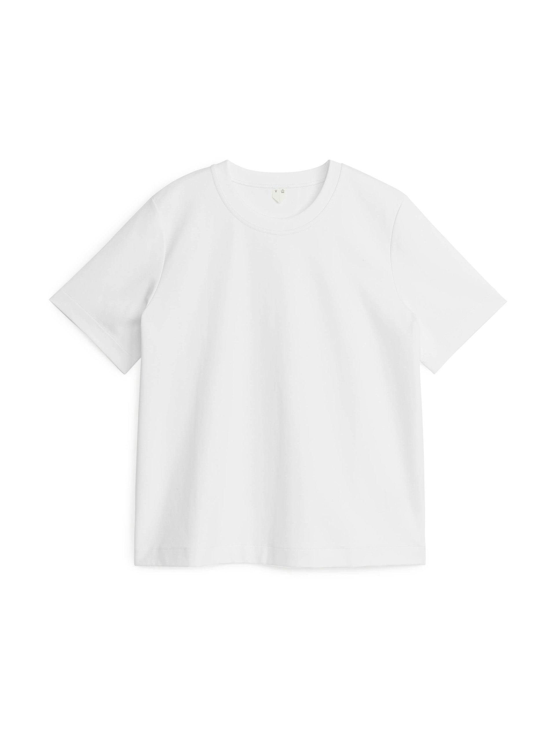 White crewneck t-shirt