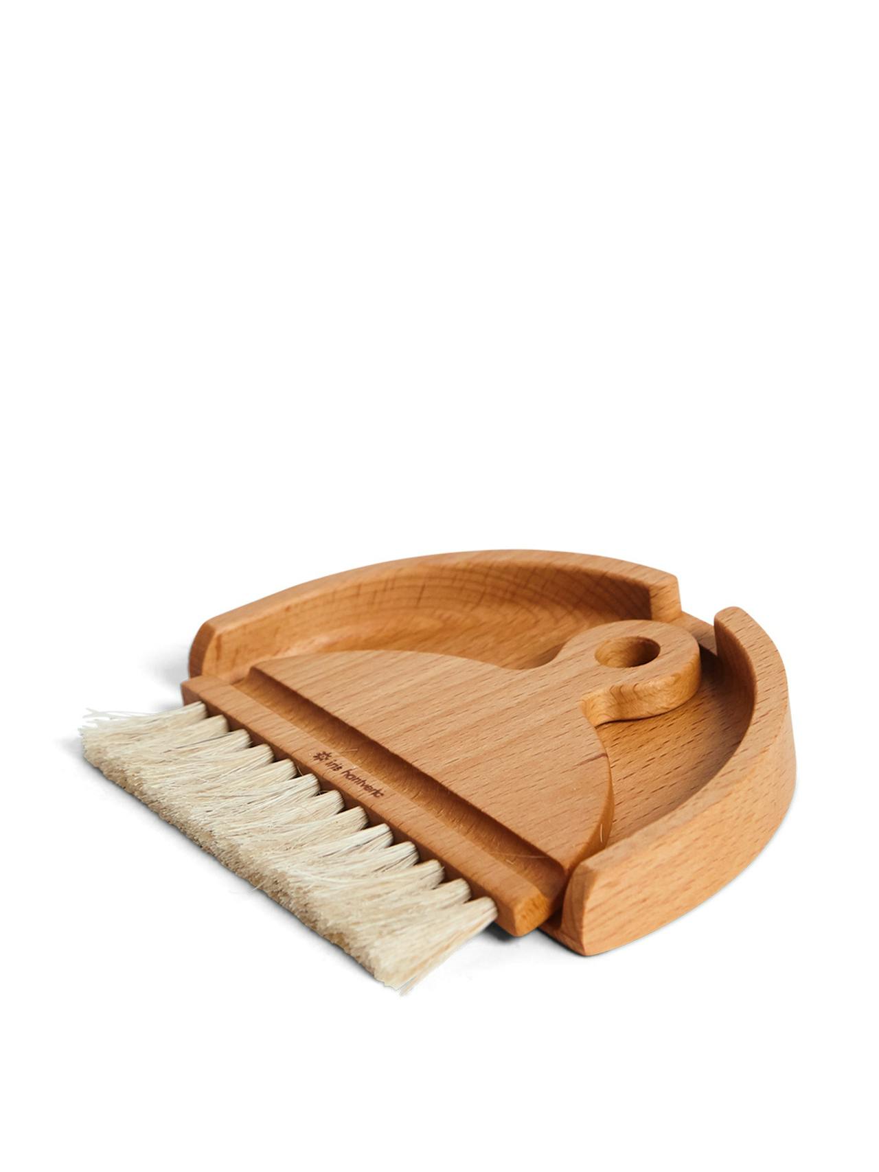Table wooden brush