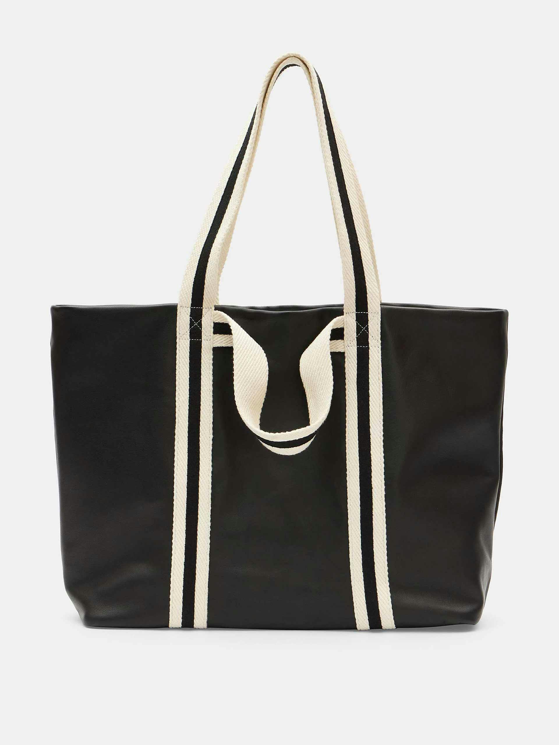 Marlon oversized leather tote bag