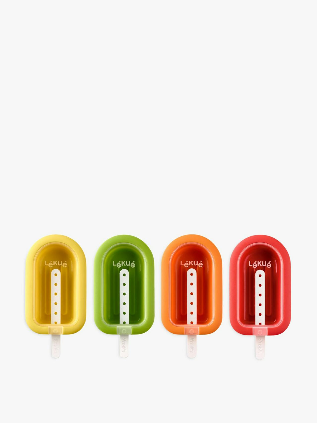 Classic popsicle ice lolly moulds