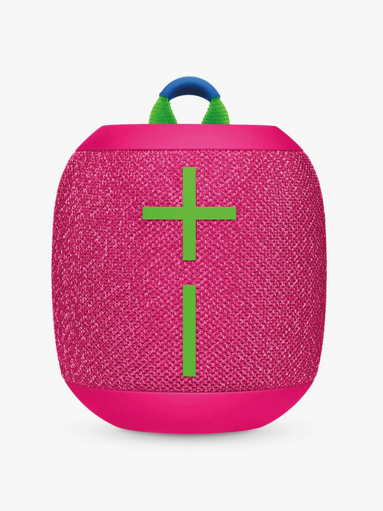 Bluetooth waterproof portable speaker in hyper pink