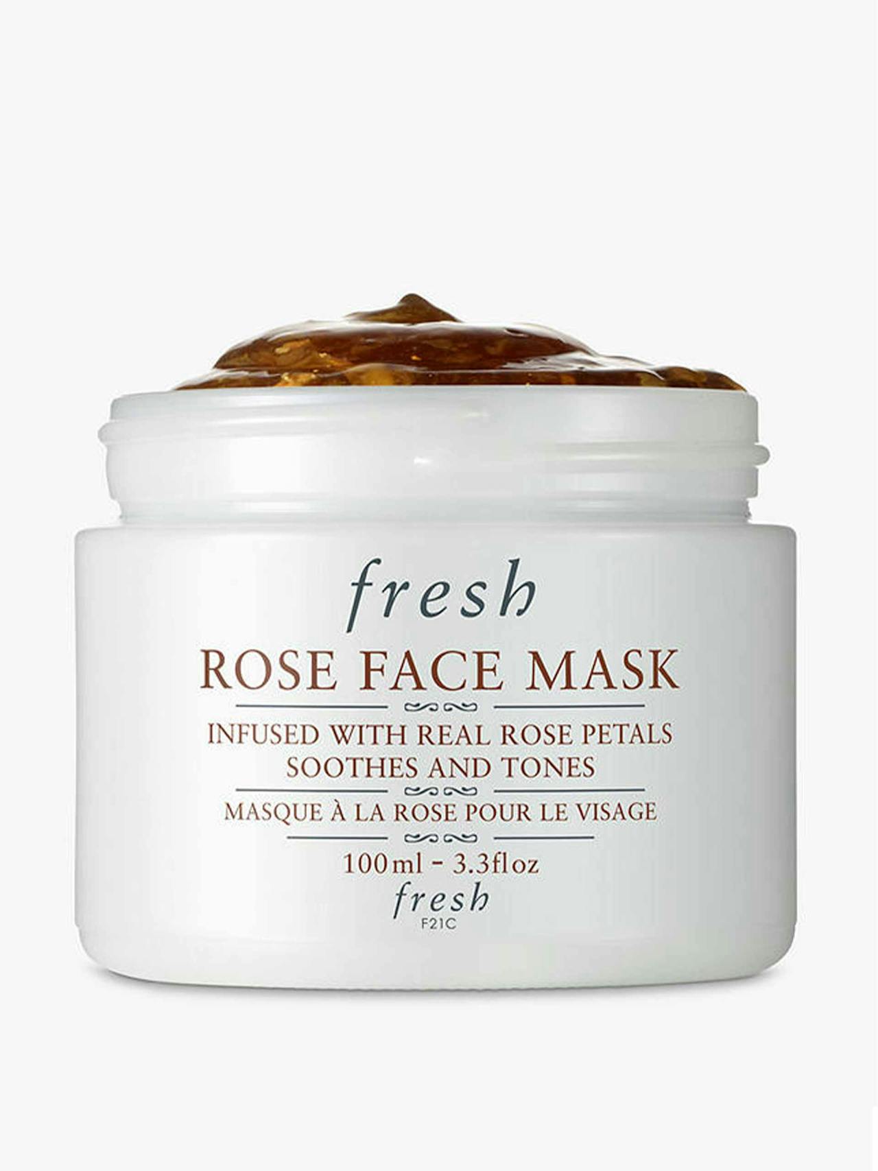 Rose face mask