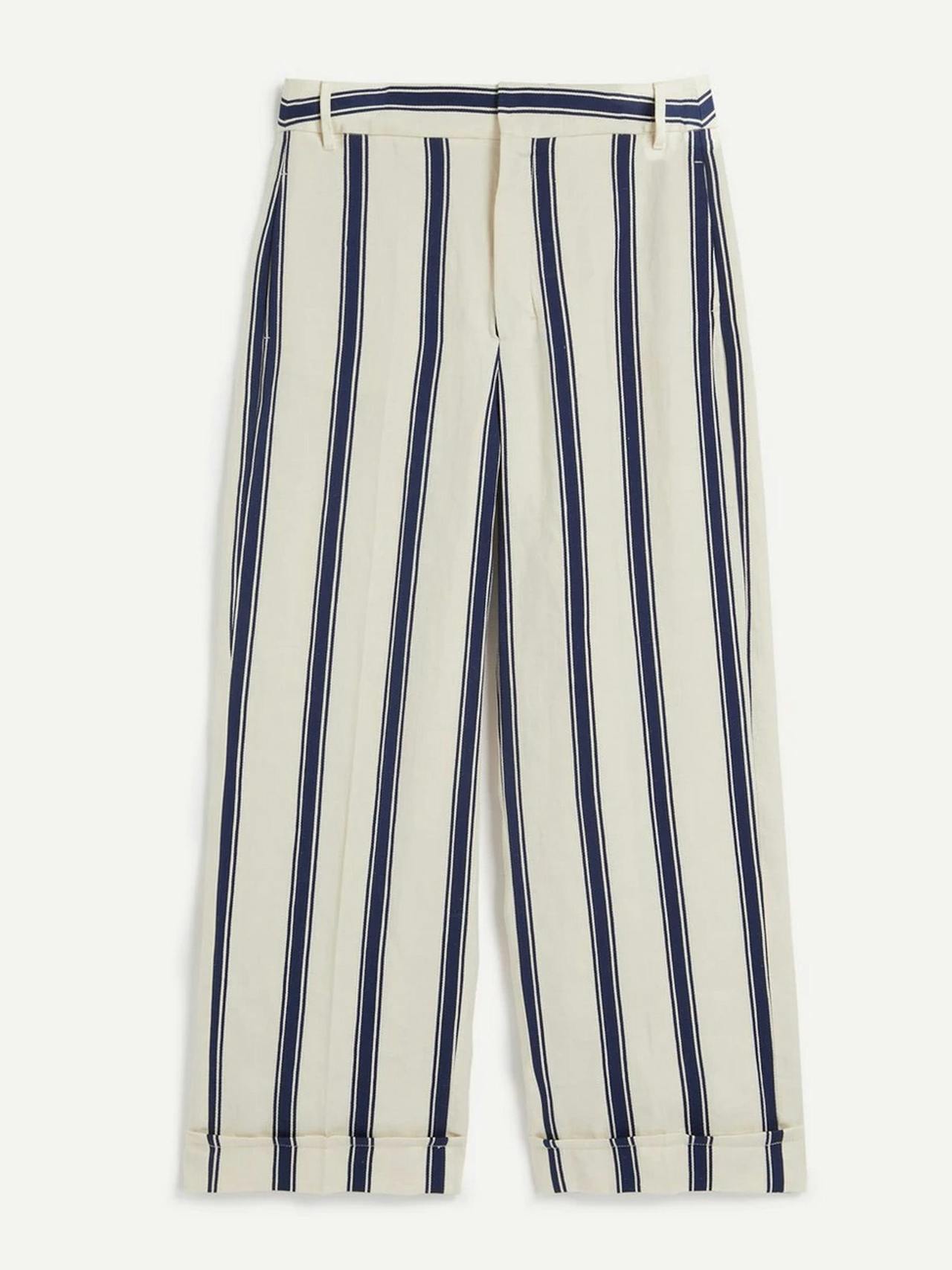 Elise striped trousers