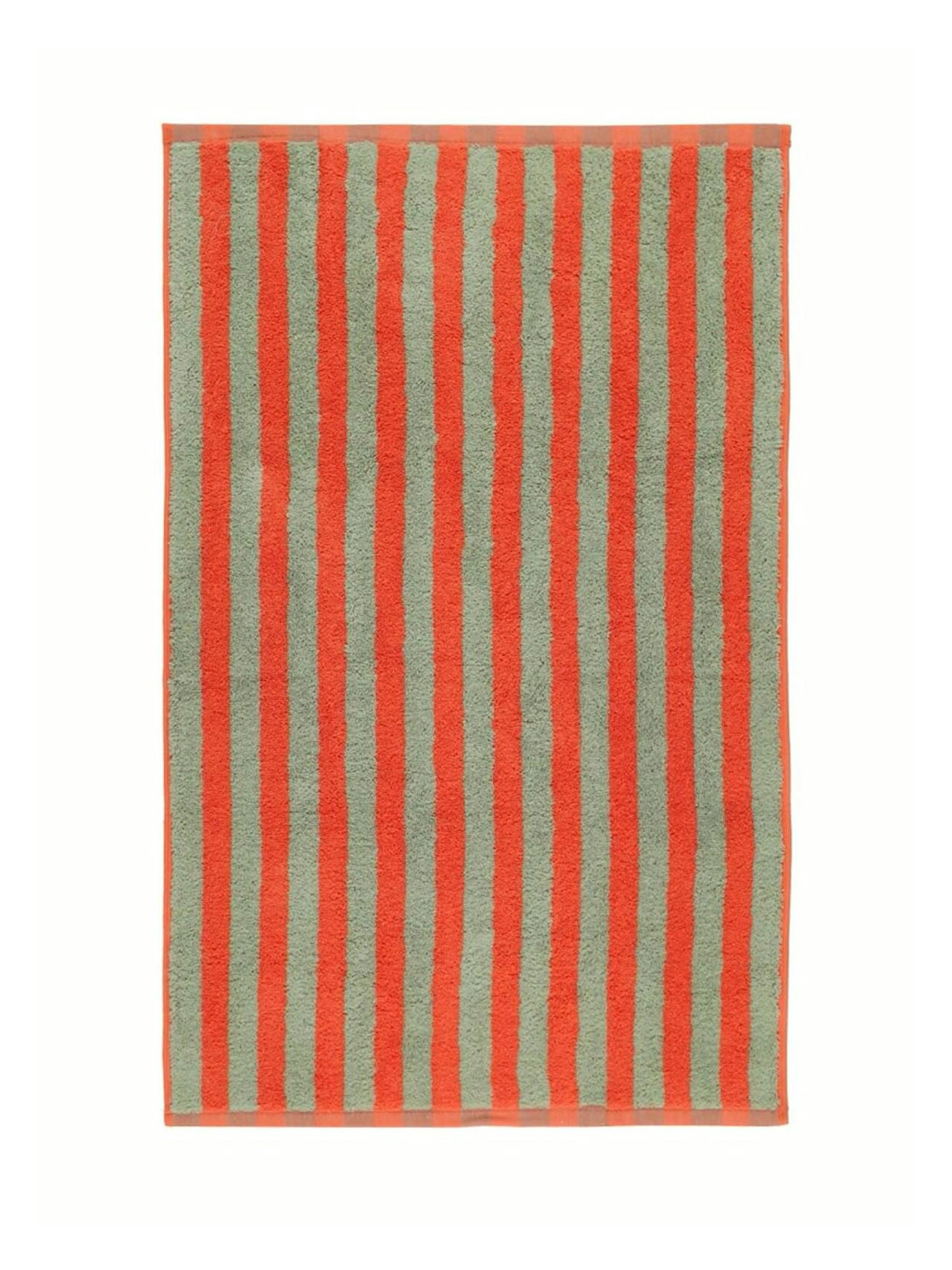 Sunset Stripe cotton hand towel