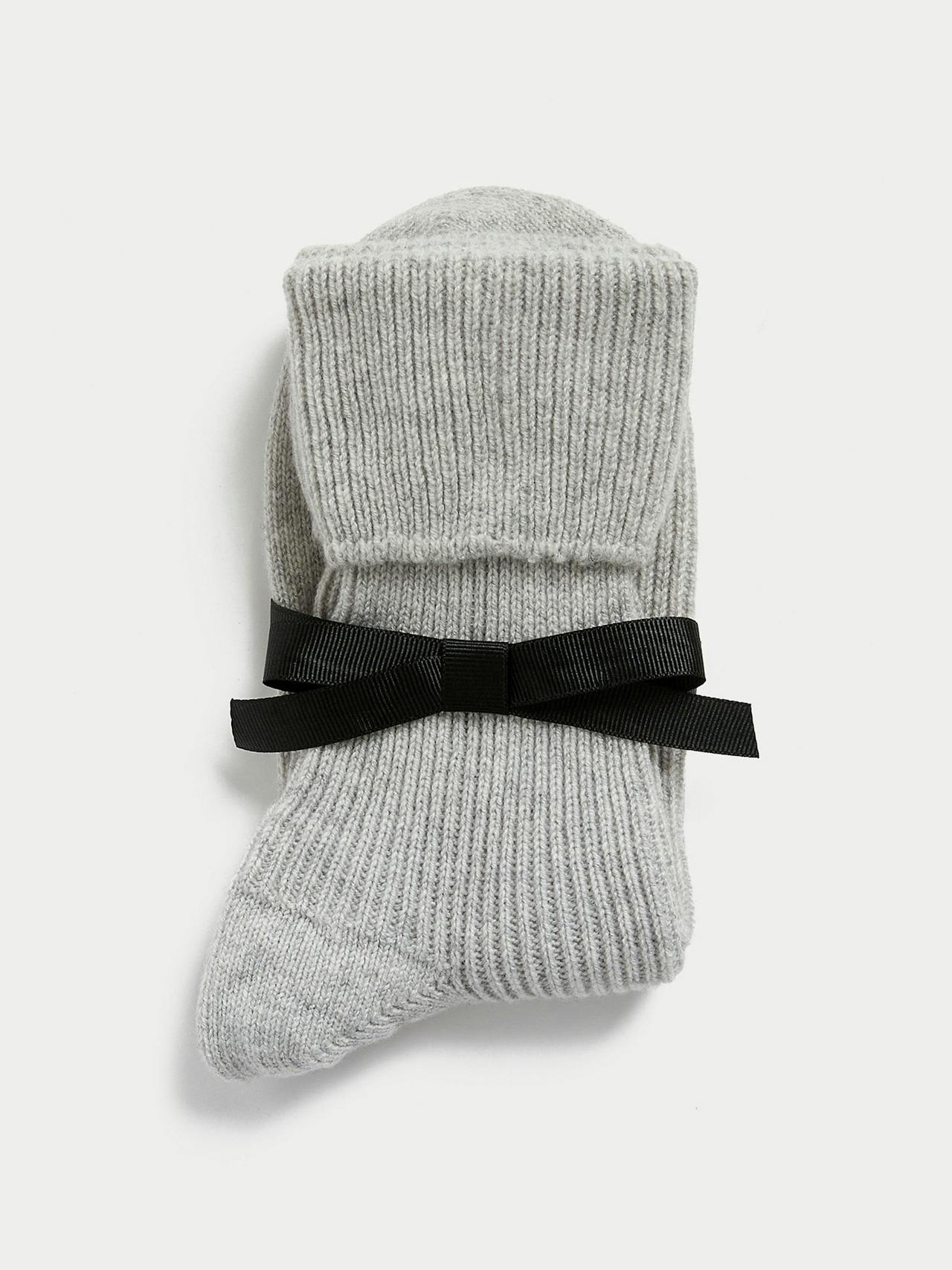 Pure cashmere socks