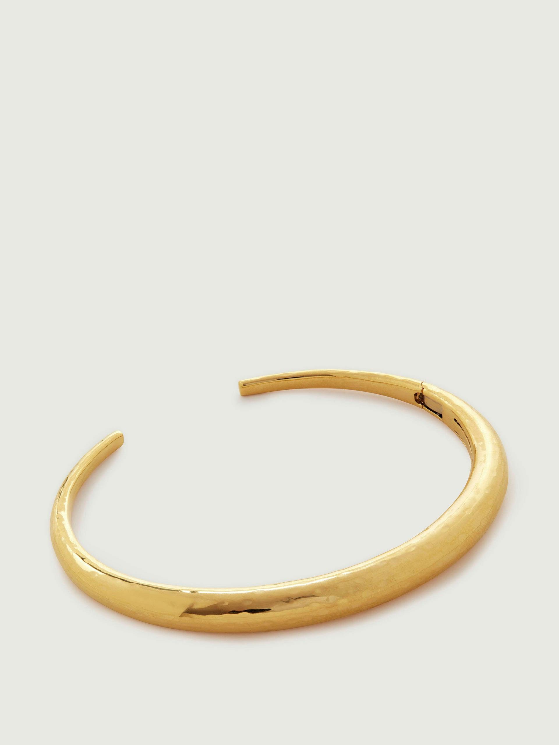 Gold vermeil cuff bracelet