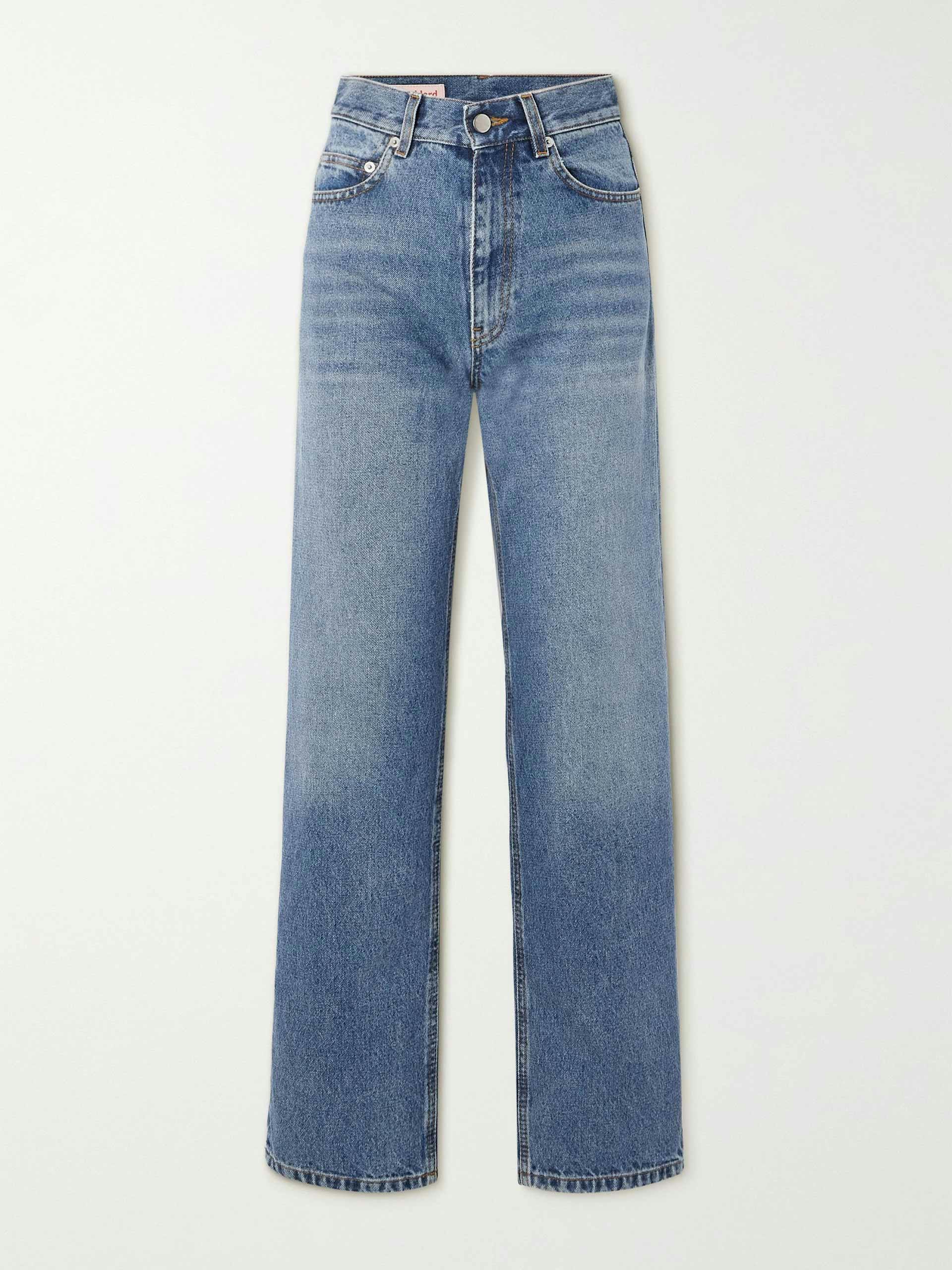 Lily high-rise wide-leg jeans