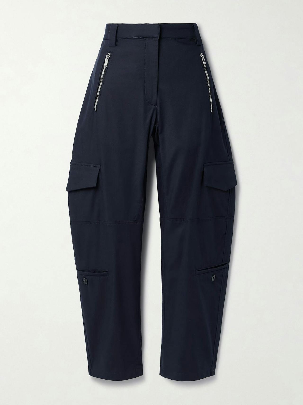Jackson cotton-blend twill tapered cargo pants