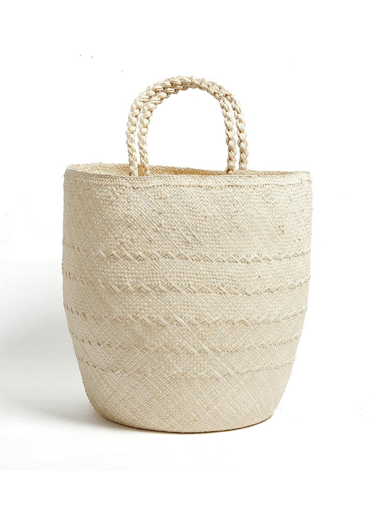Bridget large woven basket
