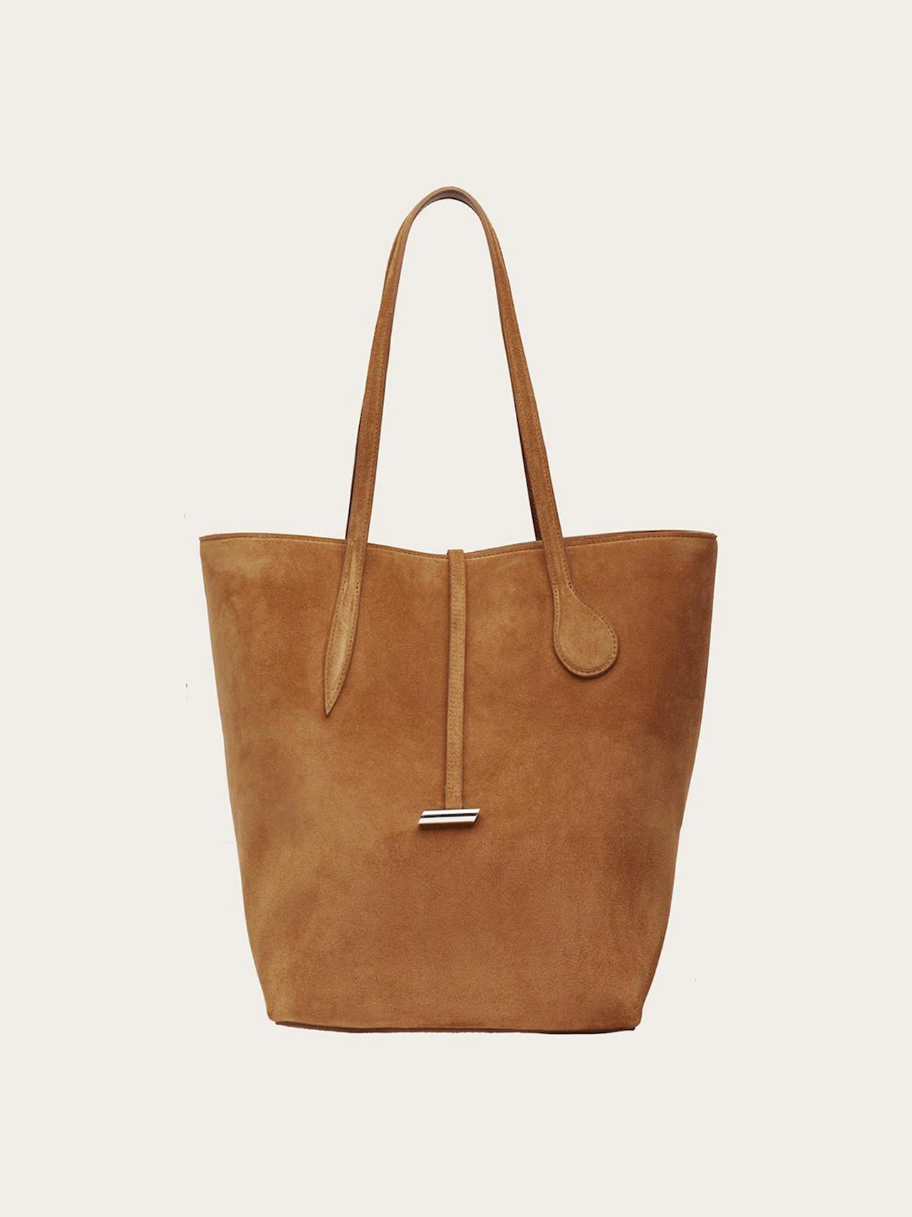 Tall rhum suede Sprout tote