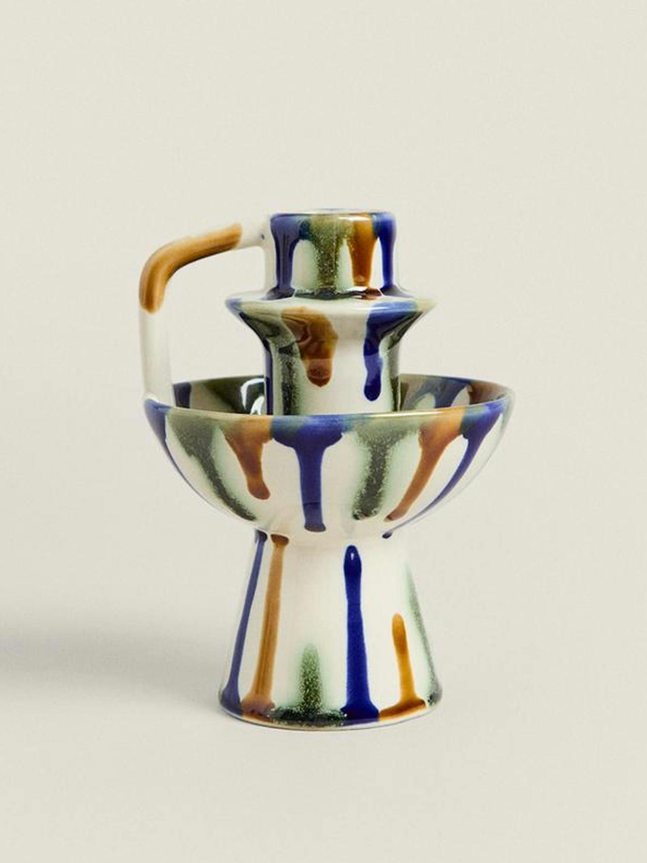 Coloured candlestick