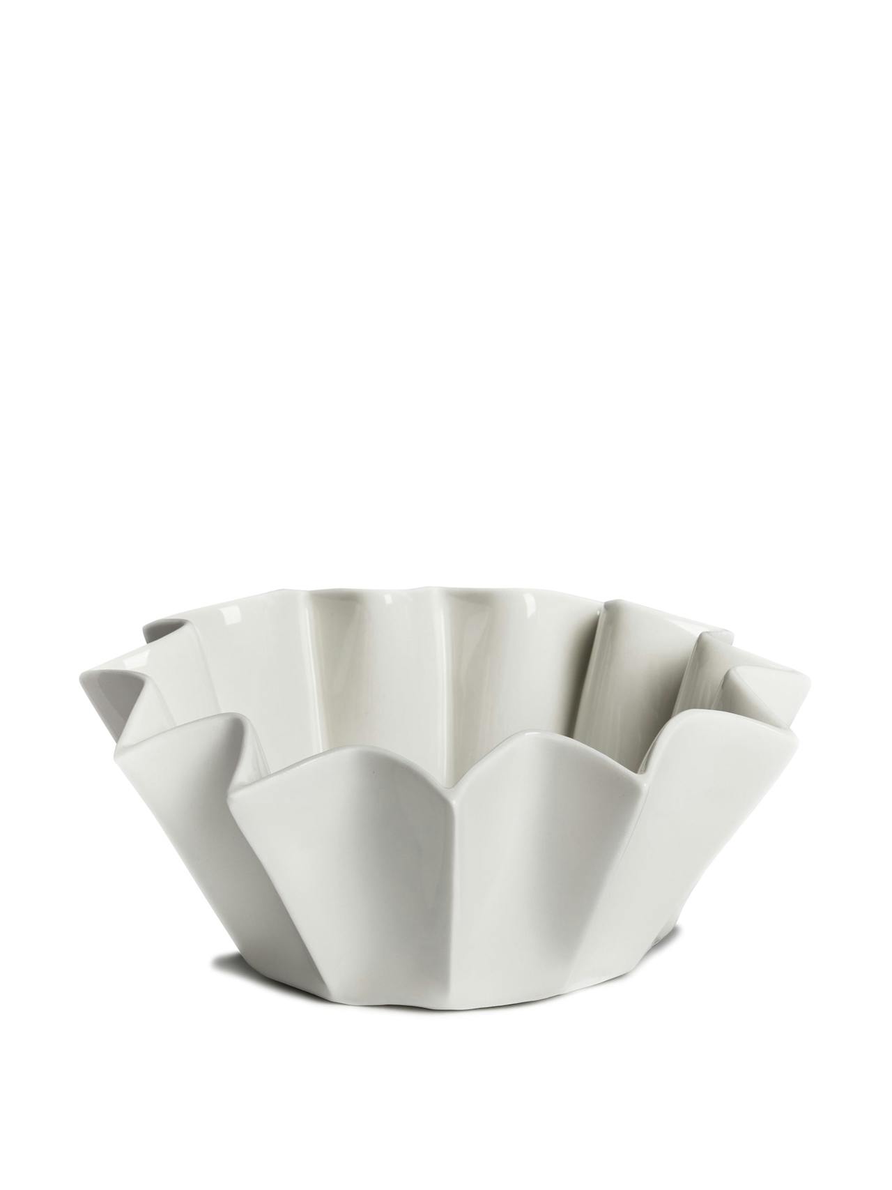 White porcelain Canele bowl